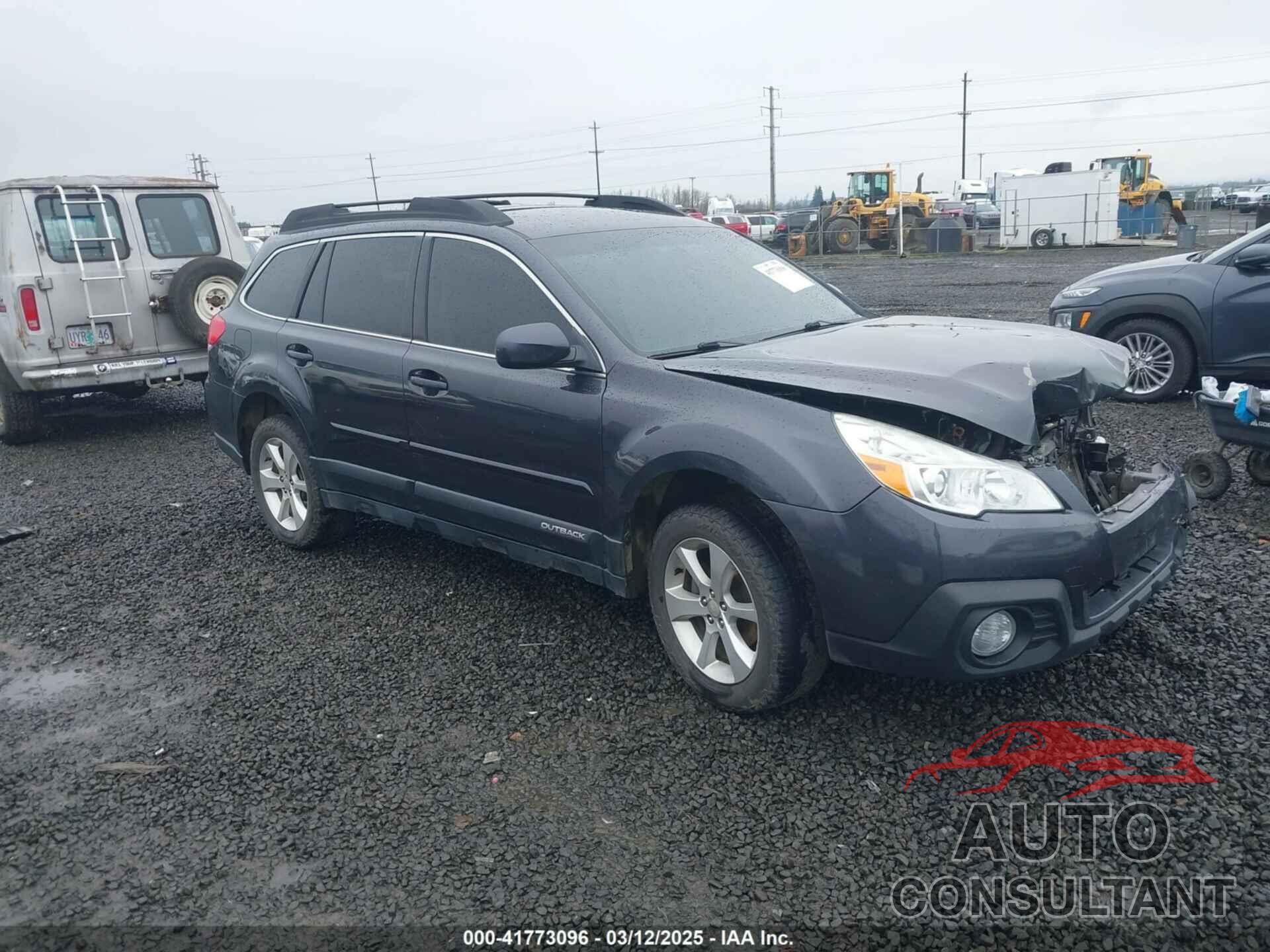 SUBARU OUTBACK 2013 - 4S4BRBGC9D3315258