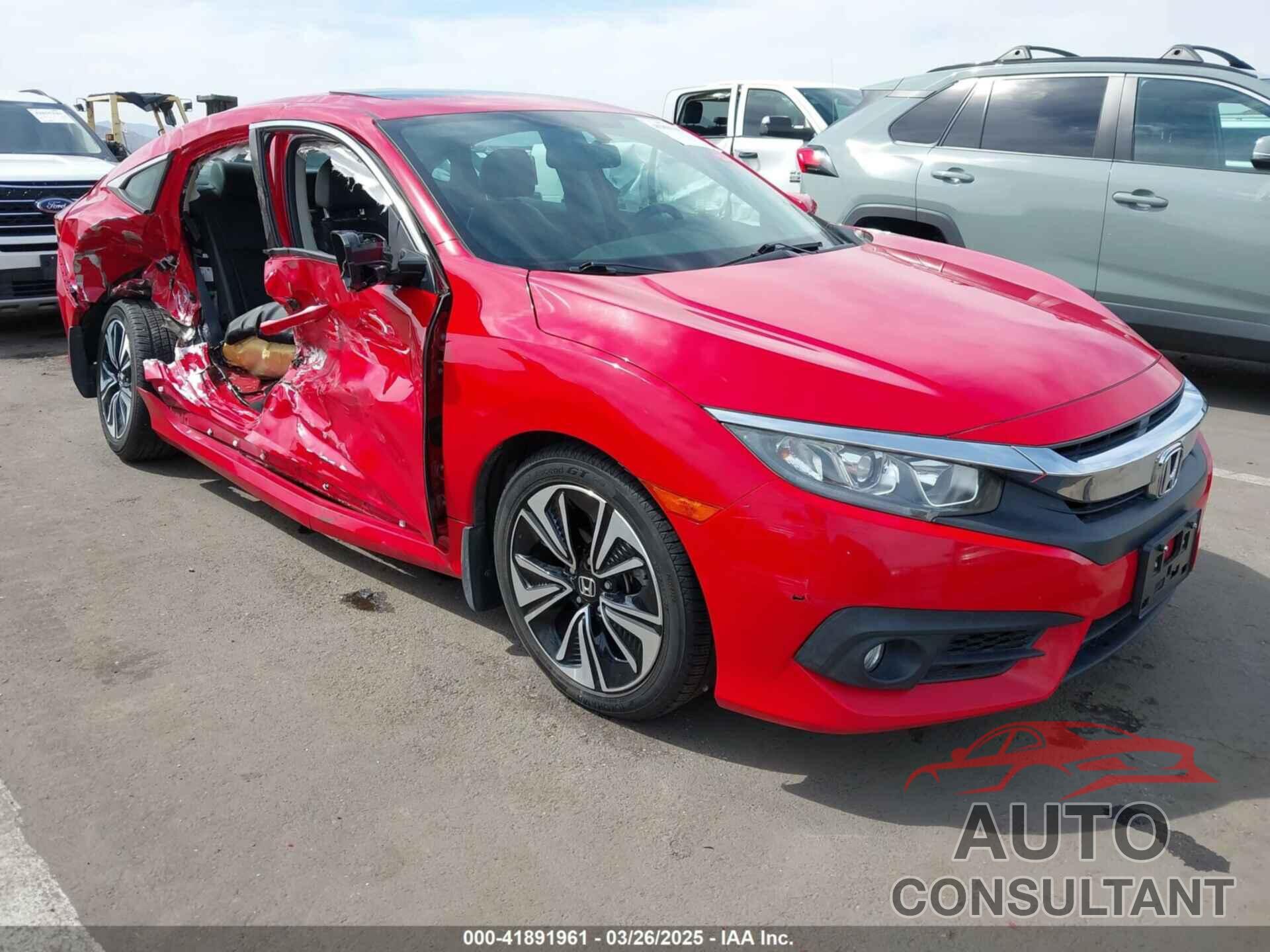 HONDA CIVIC 2017 - 2HGFC1F73HH658450
