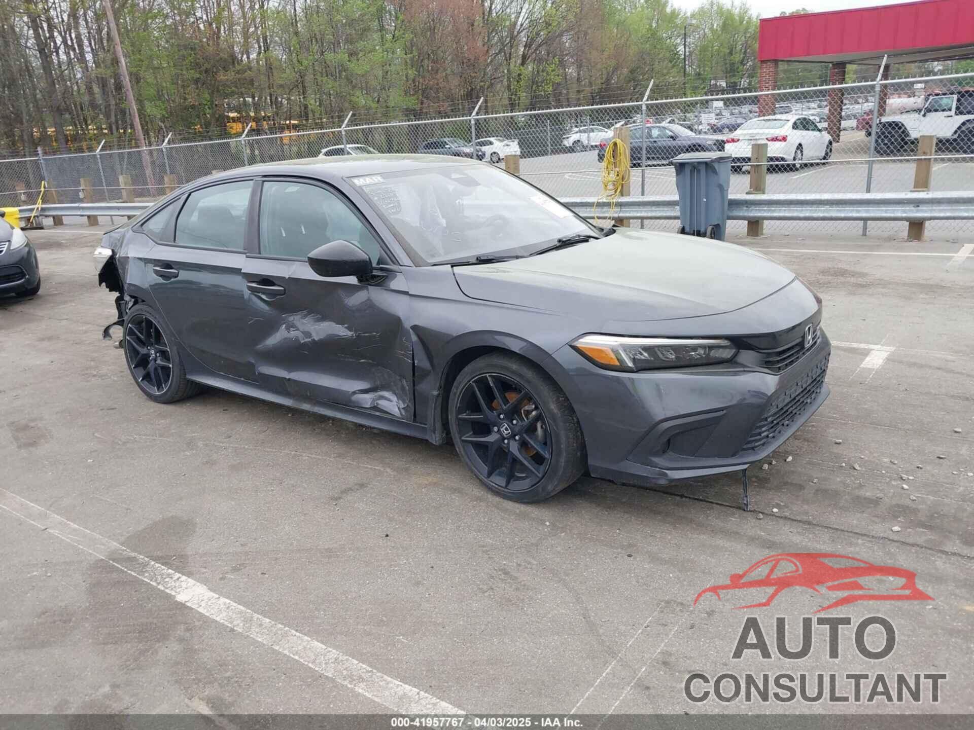HONDA CIVIC 2022 - 2HGFE2F53NH563106