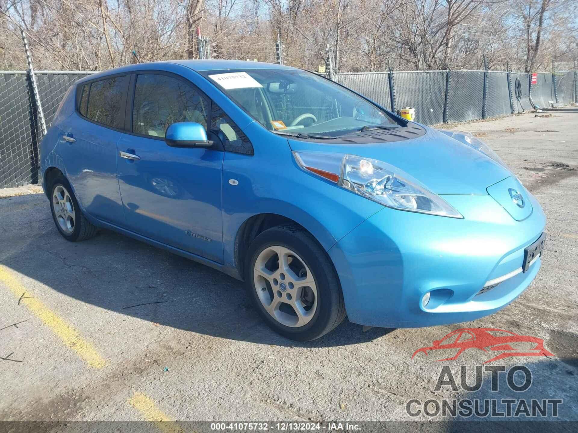 NISSAN LEAF 2012 - JN1AZ0CP2CT018752