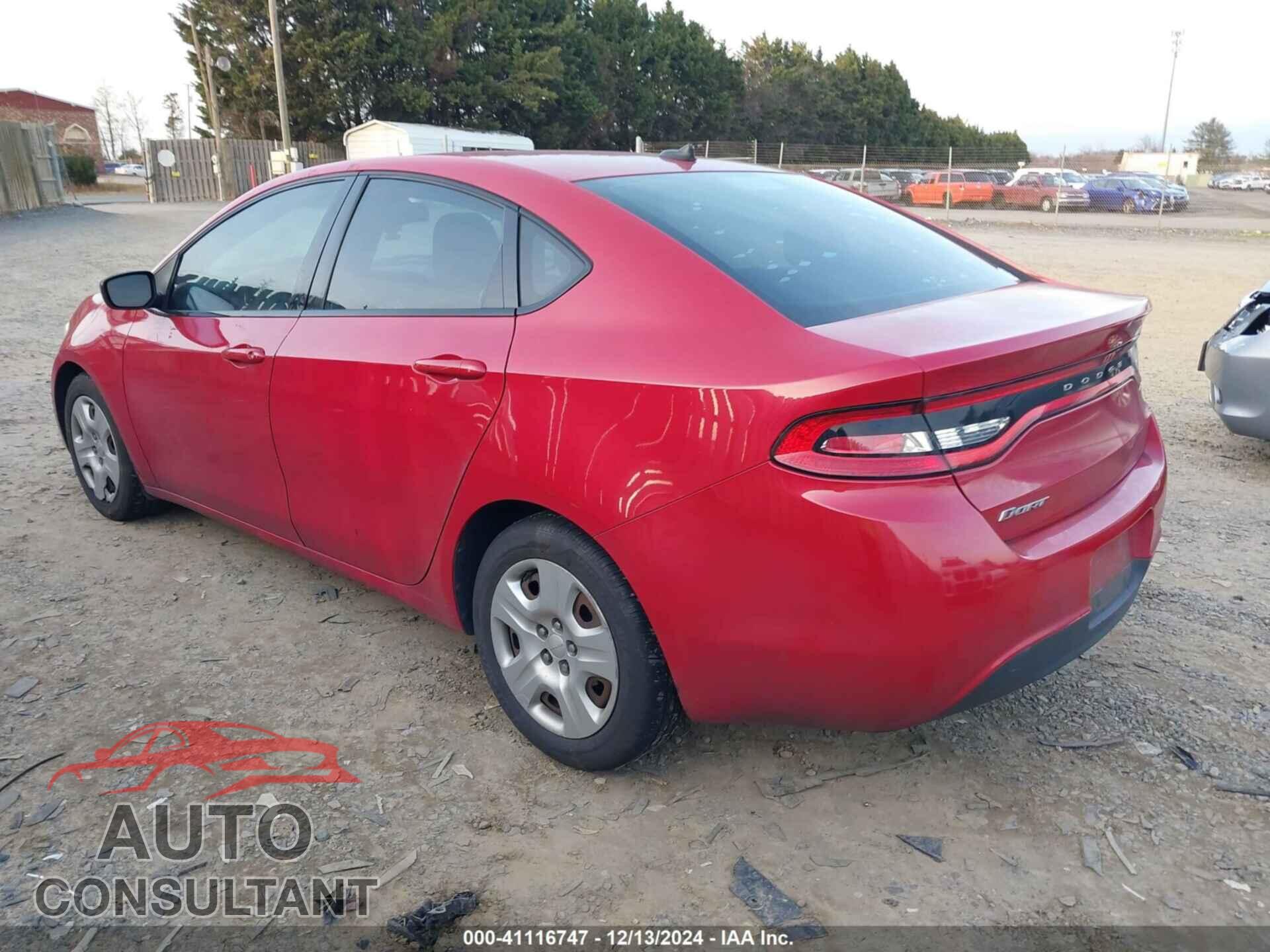 DODGE DART 2014 - 1C3CDFAA6ED697271