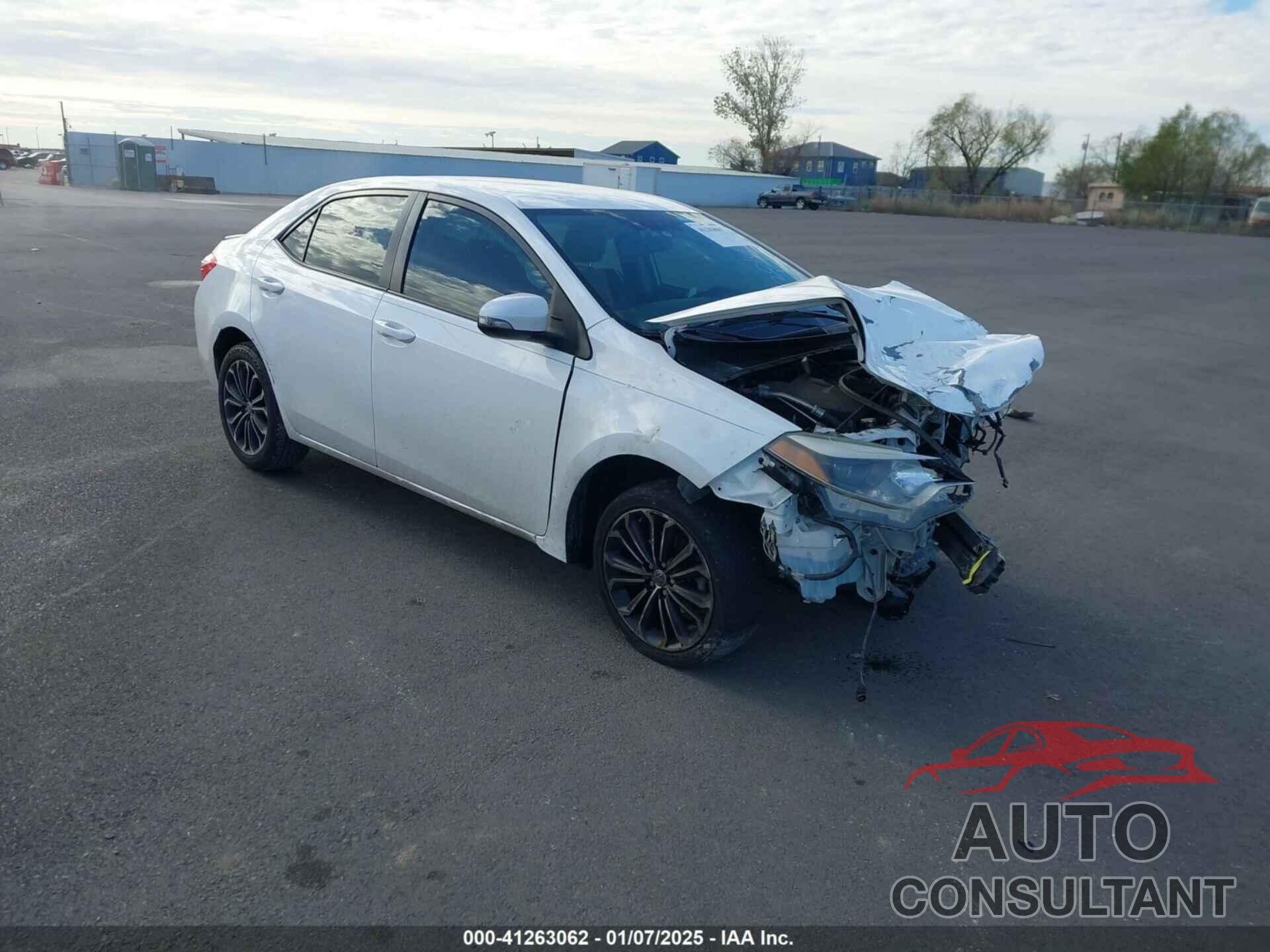 TOYOTA COROLLA 2016 - 5YFBURHE6GP377921