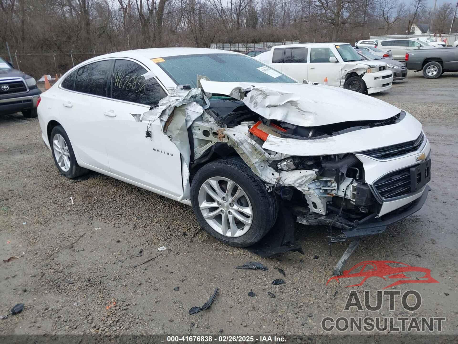 CHEVROLET MALIBU 2017 - 1G1ZE5STXHF183423