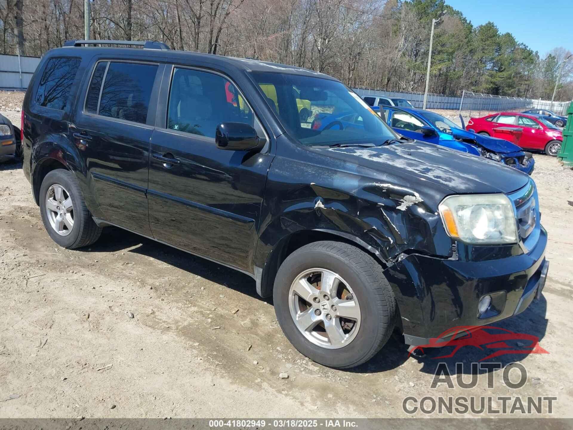 HONDA PILOT 2010 - 5FNYF3H55AB022209