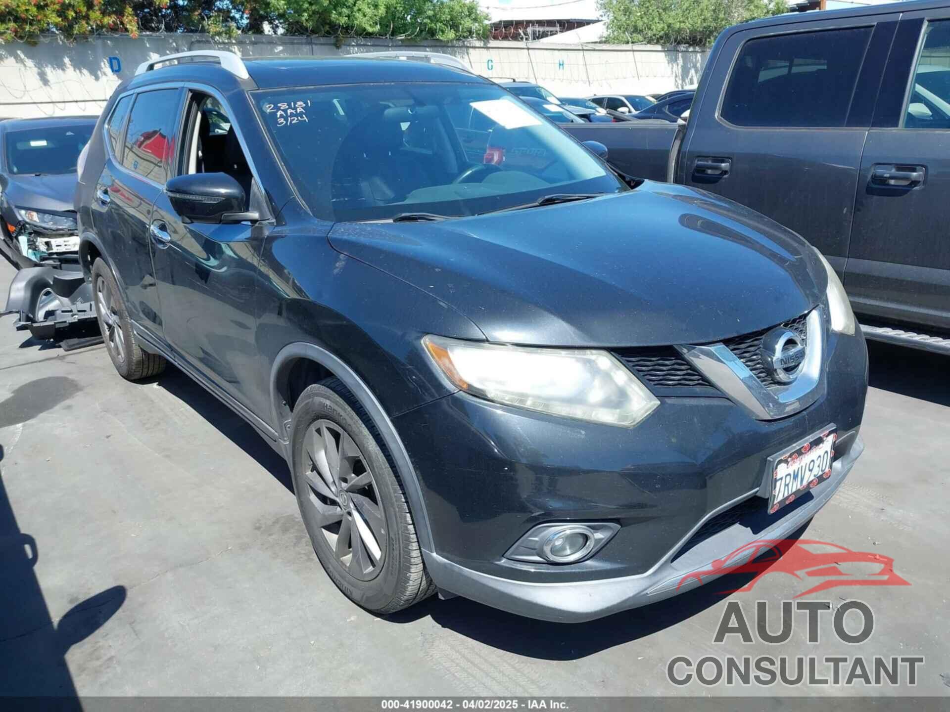 NISSAN ROGUE 2016 - 5N1AT2MT6GC798620