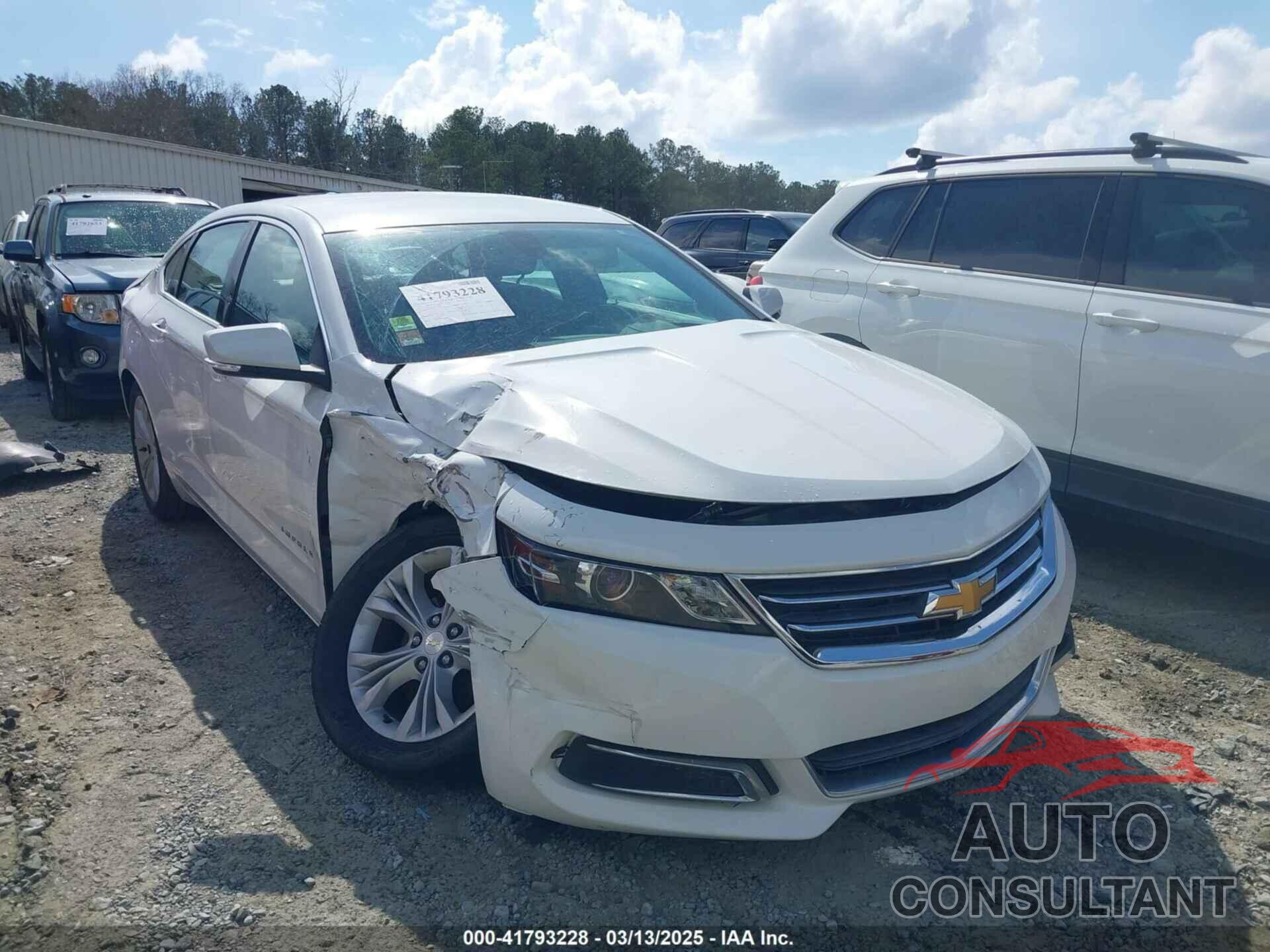 CHEVROLET IMPALA 2015 - 2G1115SL9F9152324