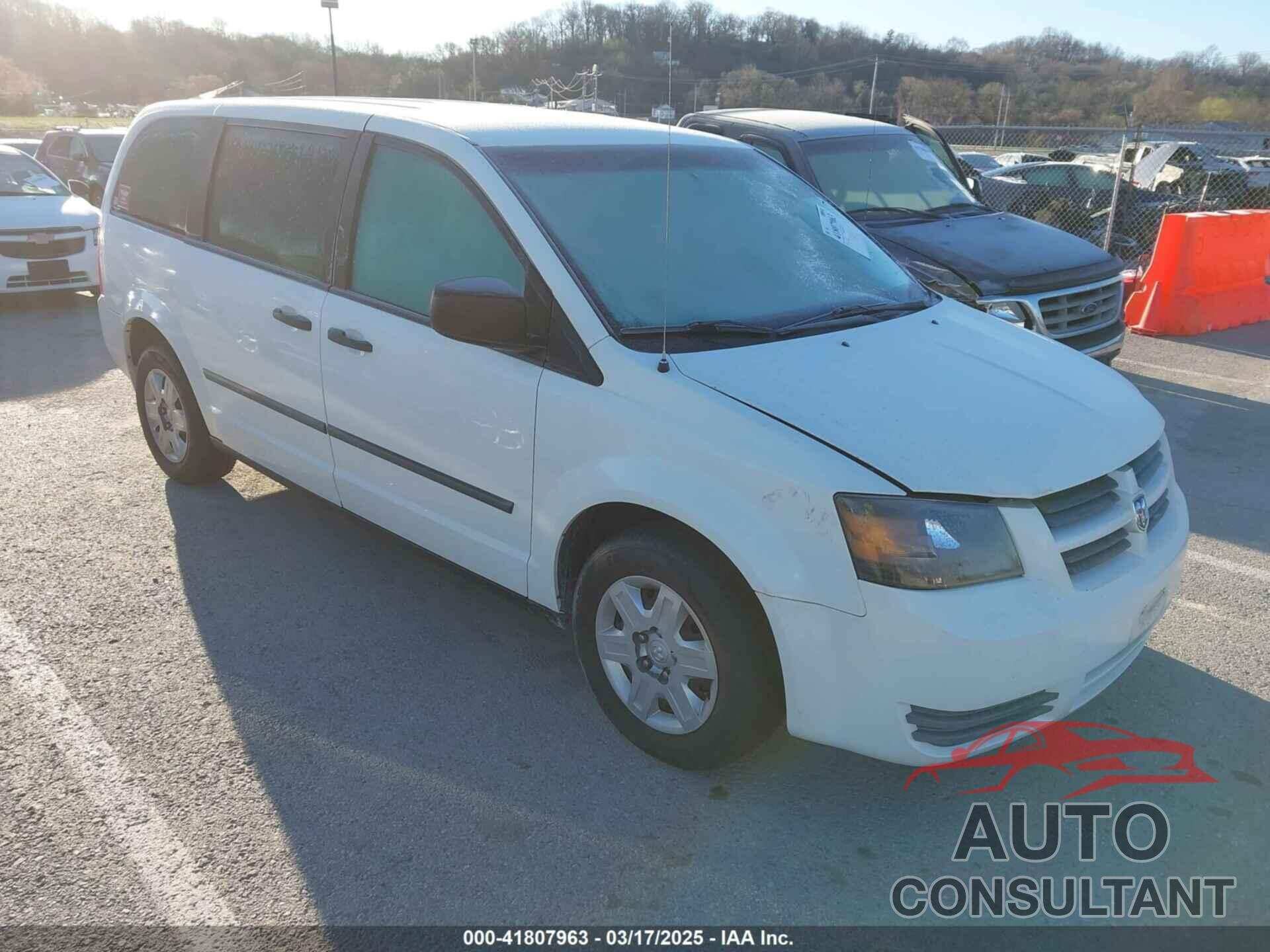 DODGE GRAND CARAVAN 2009 - 2D8HN11E09R605662