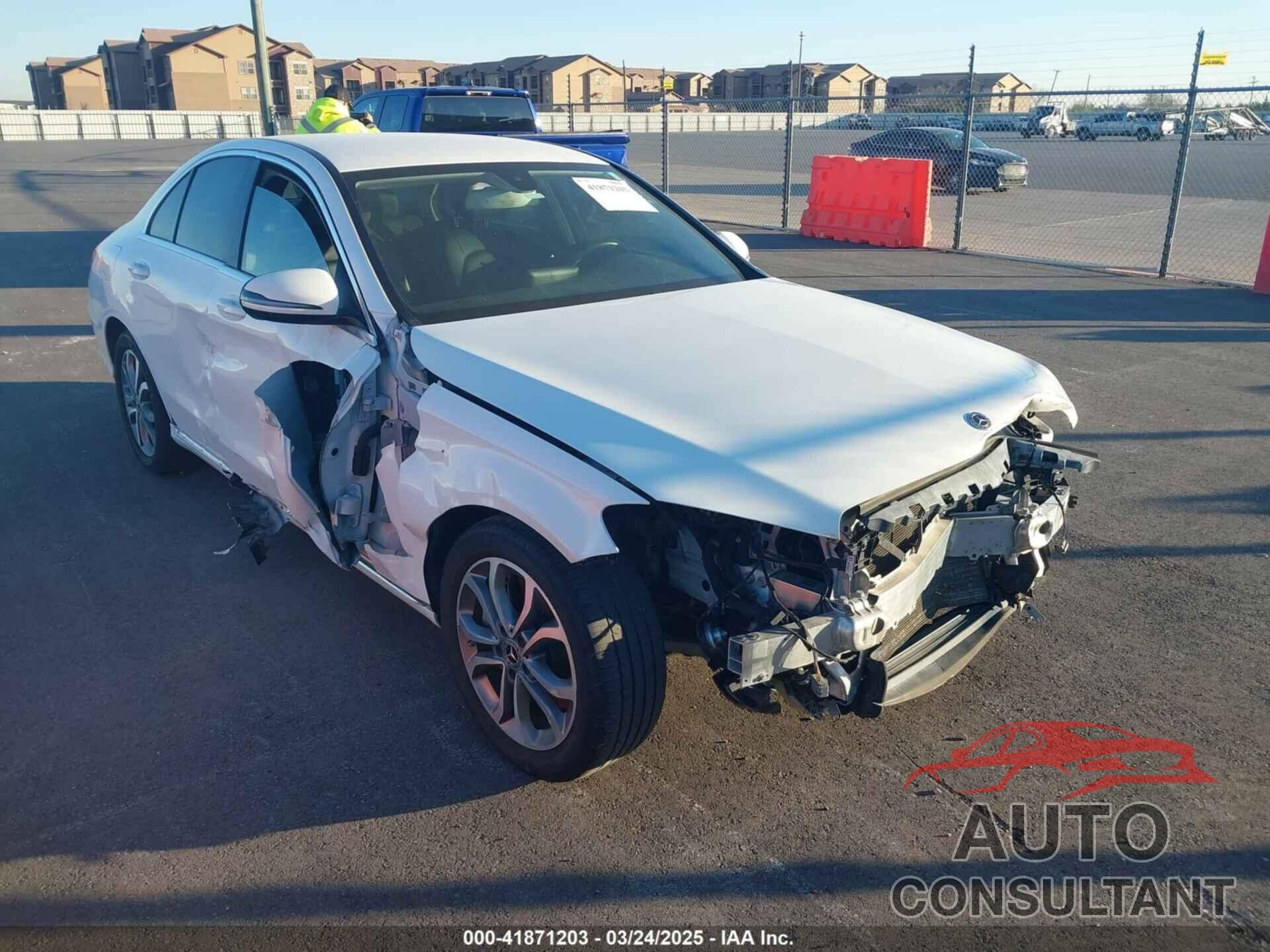 MERCEDES-BENZ C 300 2017 - 55SWF4JB3HU234287