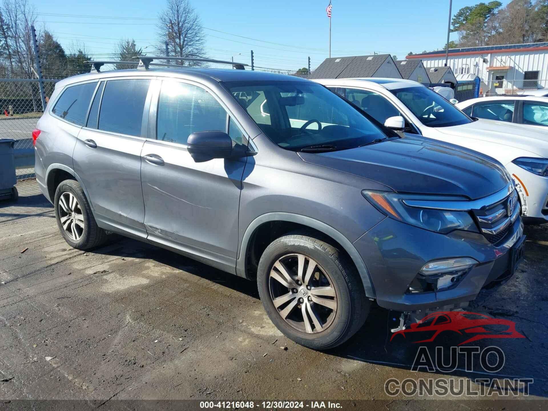 HONDA PILOT 2016 - 5FNYF6H50GB009393