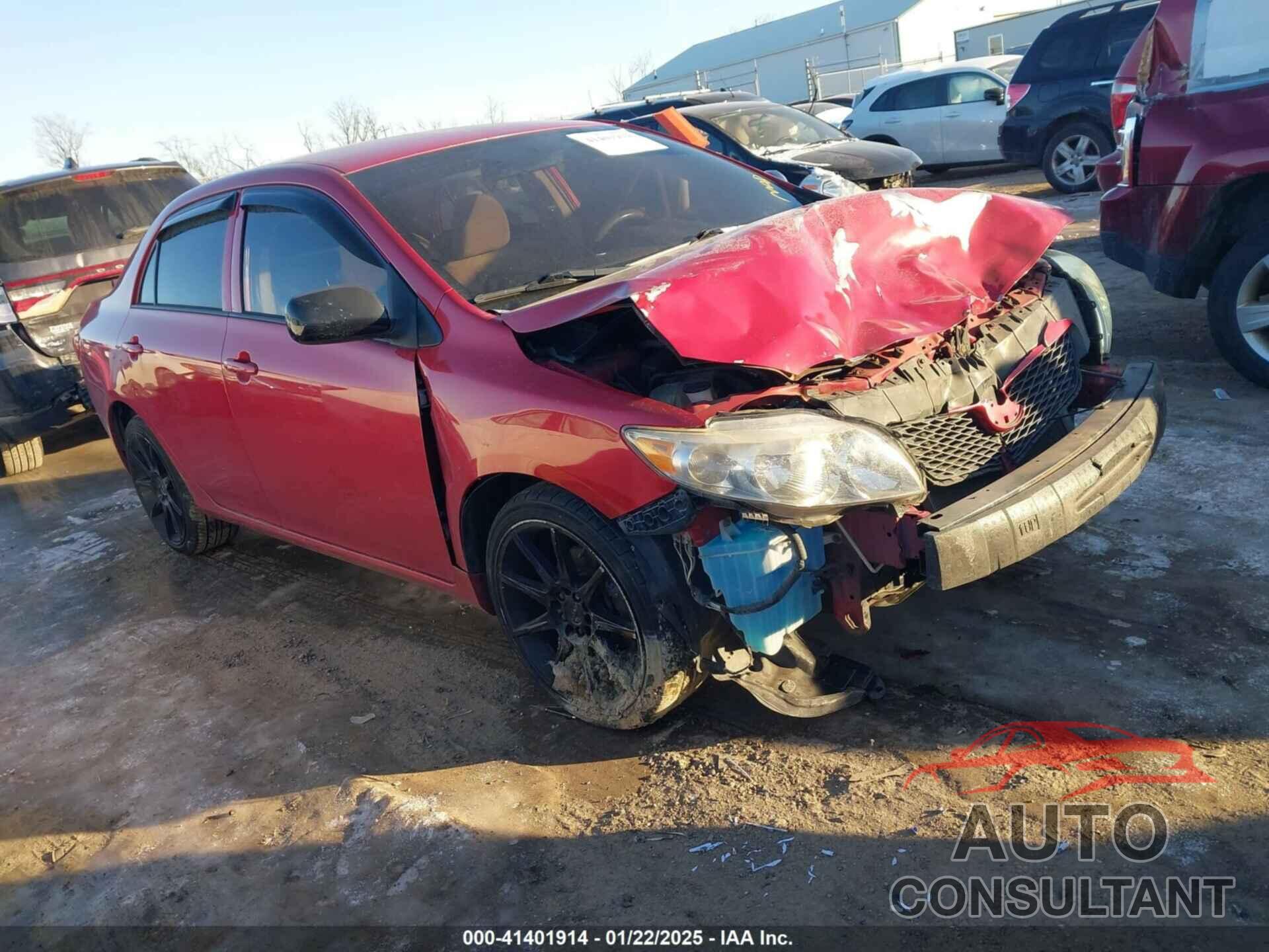 TOYOTA COROLLA 2009 - 1NXBU40E99Z139545