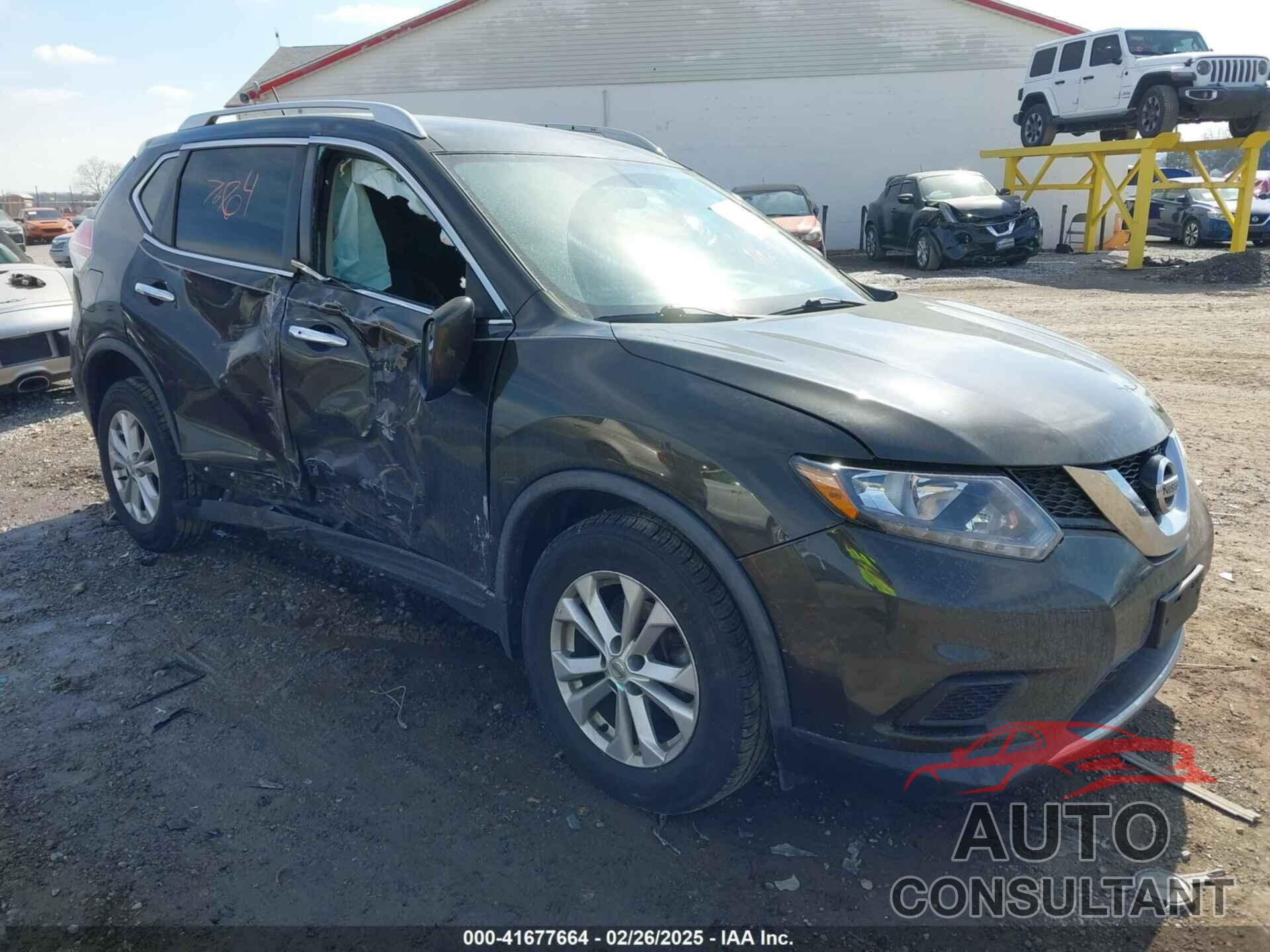 NISSAN ROGUE 2016 - KNMAT2MV2GP708667