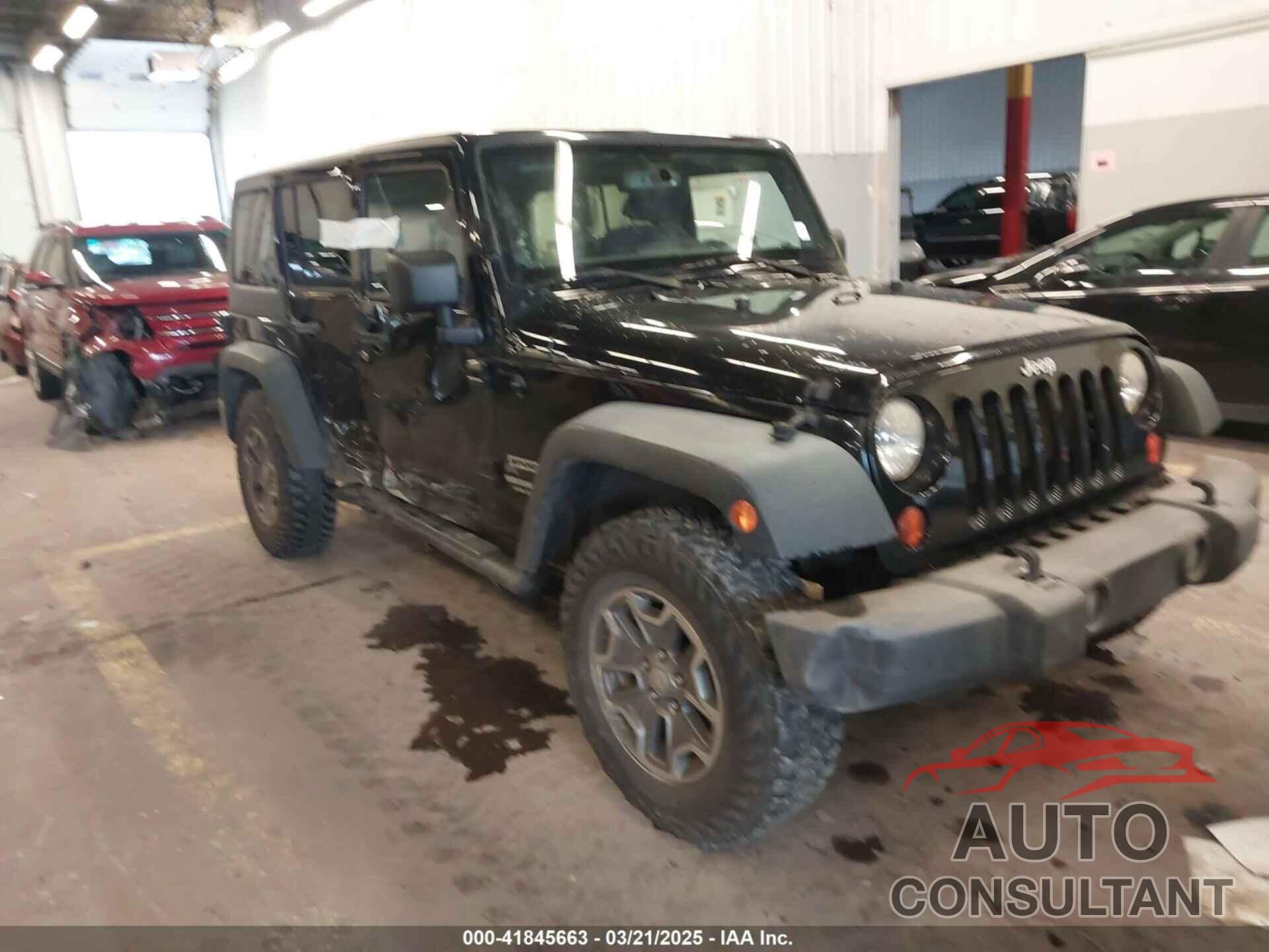 JEEP WRANGLER UNLIMITED 2013 - 1C4HJWDG3DL522393