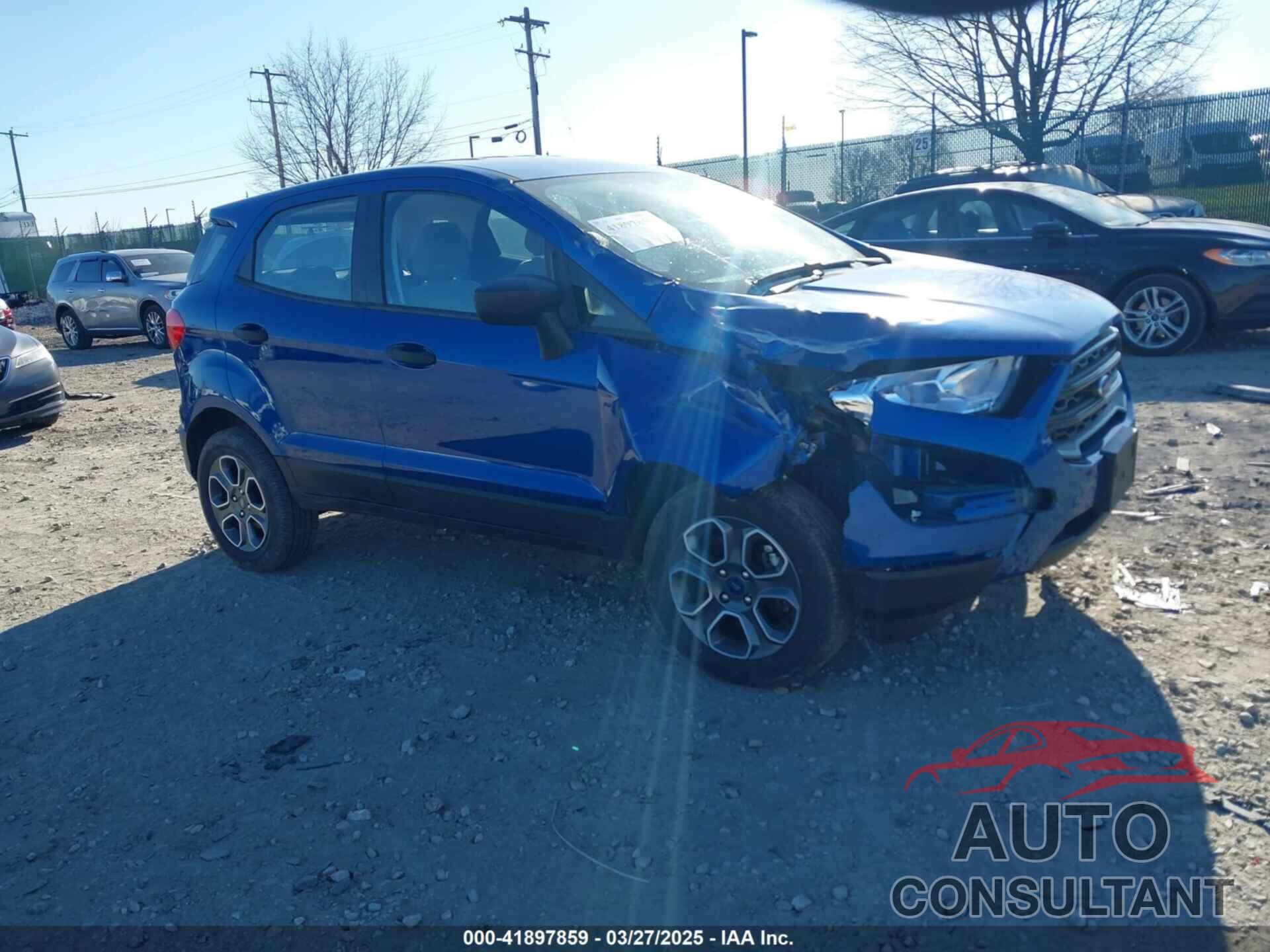 FORD ECOSPORT 2022 - MAJ6S3FL8NC464026