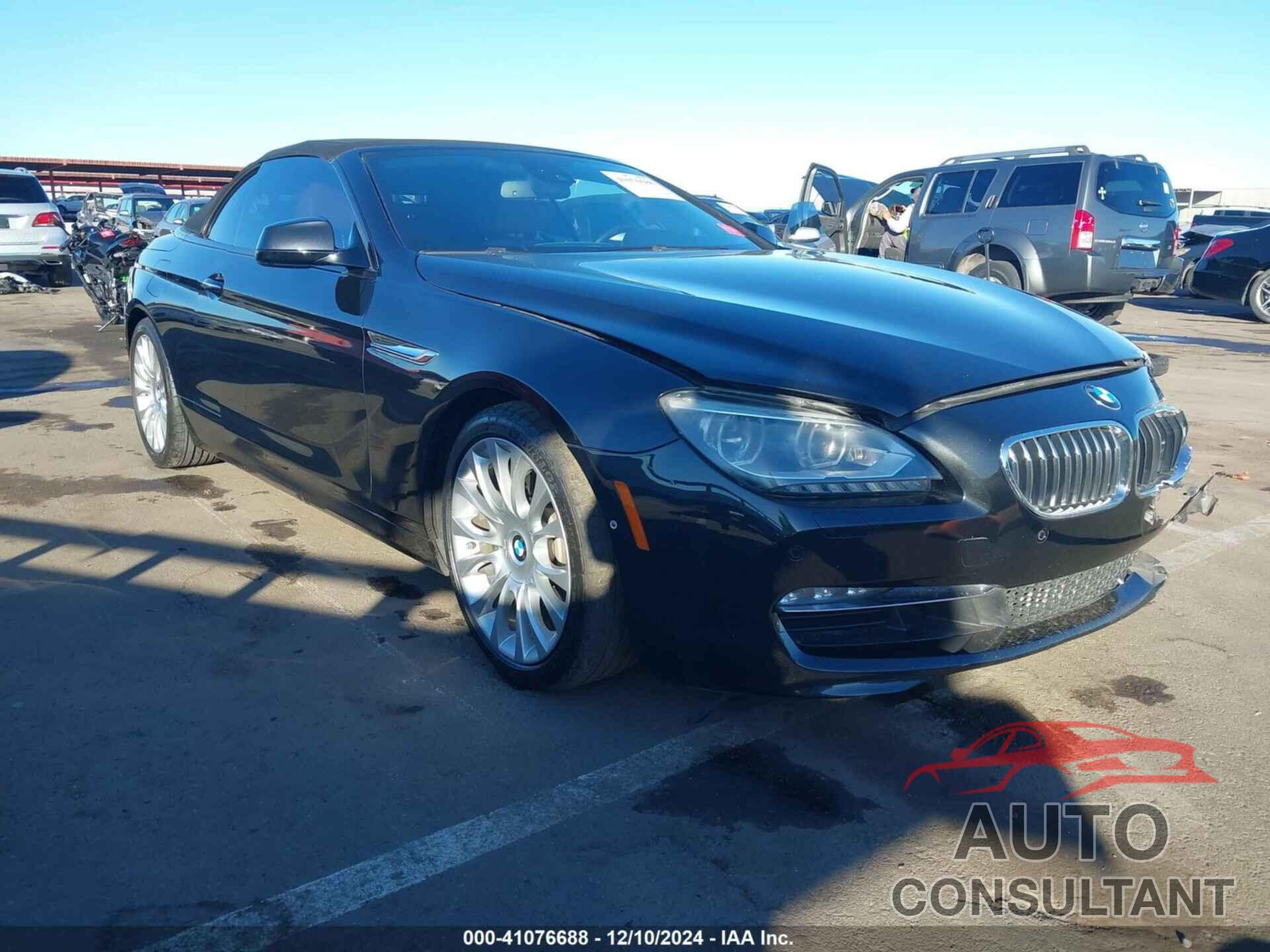 BMW 640I 2012 - WBALW7C58CDX58237