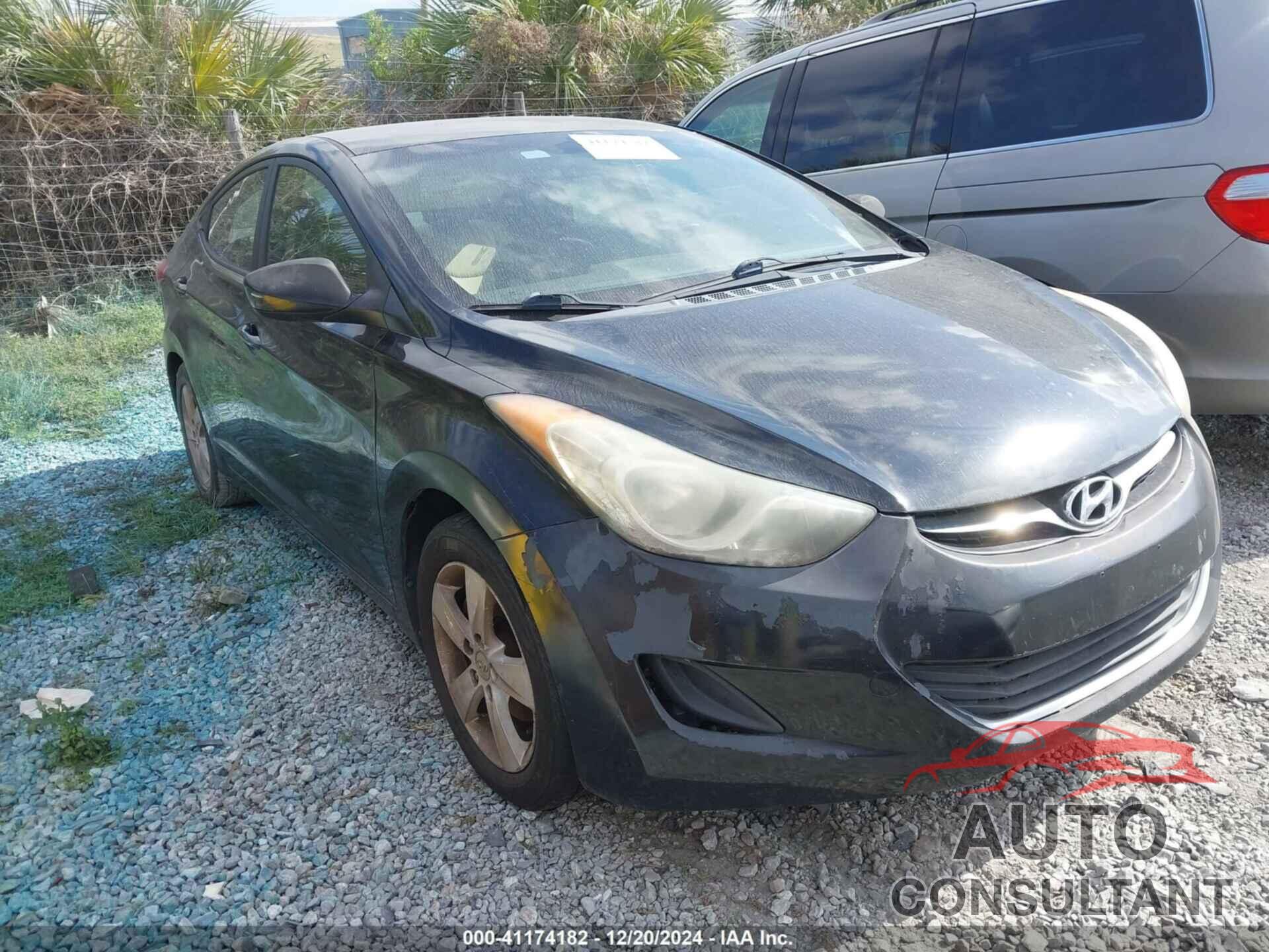 HYUNDAI ELANTRA 2011 - 5NPDH4AEXBH045464