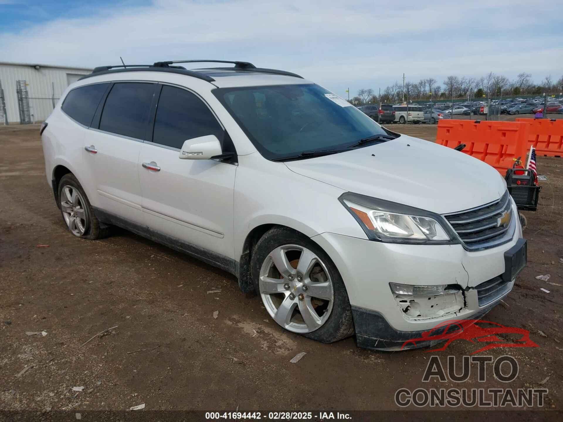 CHEVROLET TRAVERSE 2016 - 1GNKVJKD5GJ334553