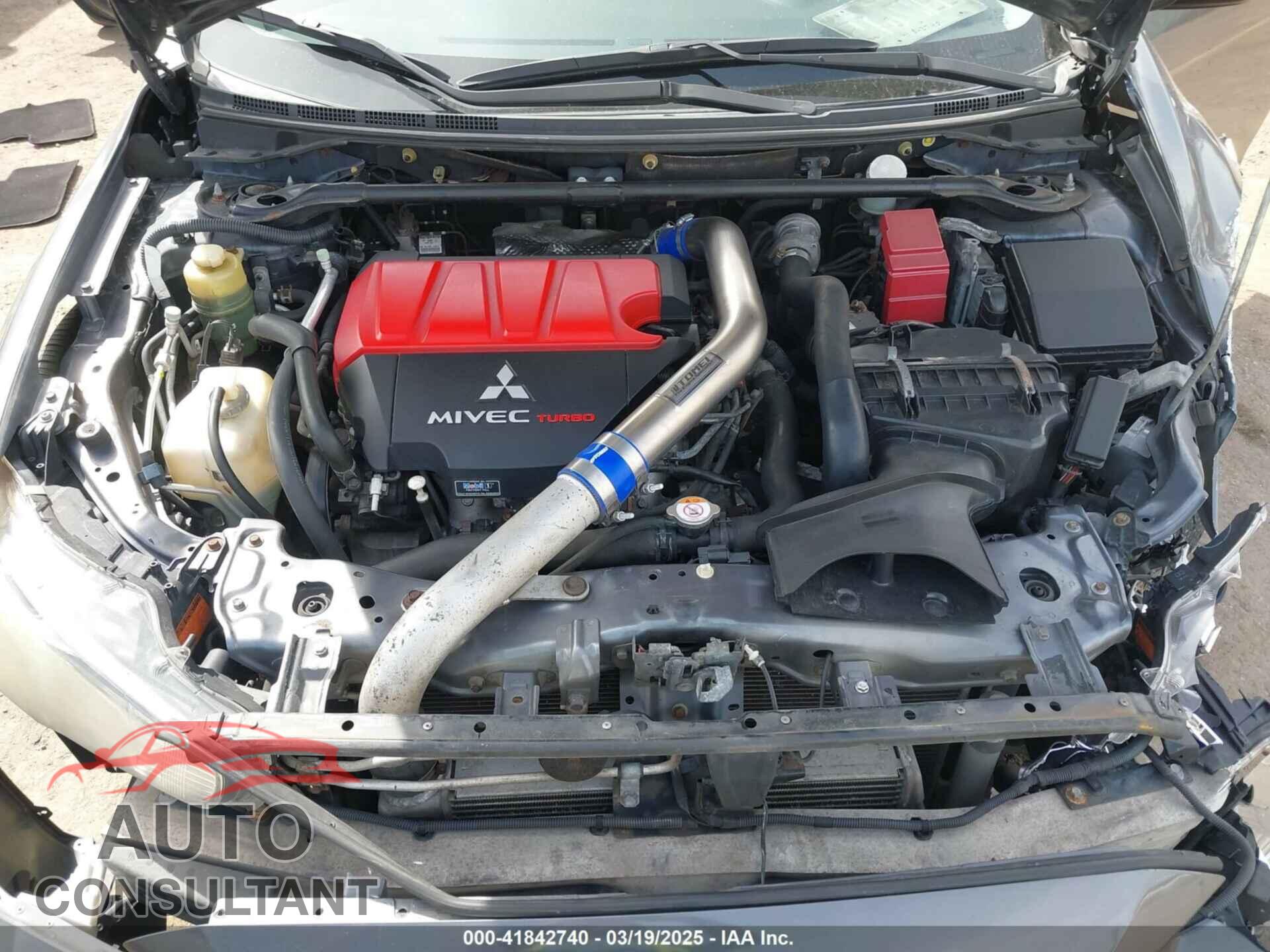 MITSUBISHI LANCER EVOLUTION 2011 - JA32W8FV5BU045695