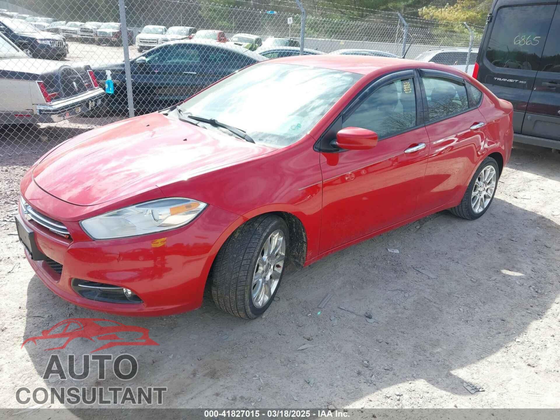 DODGE DART 2016 - 1C3CDFFA0GD819554