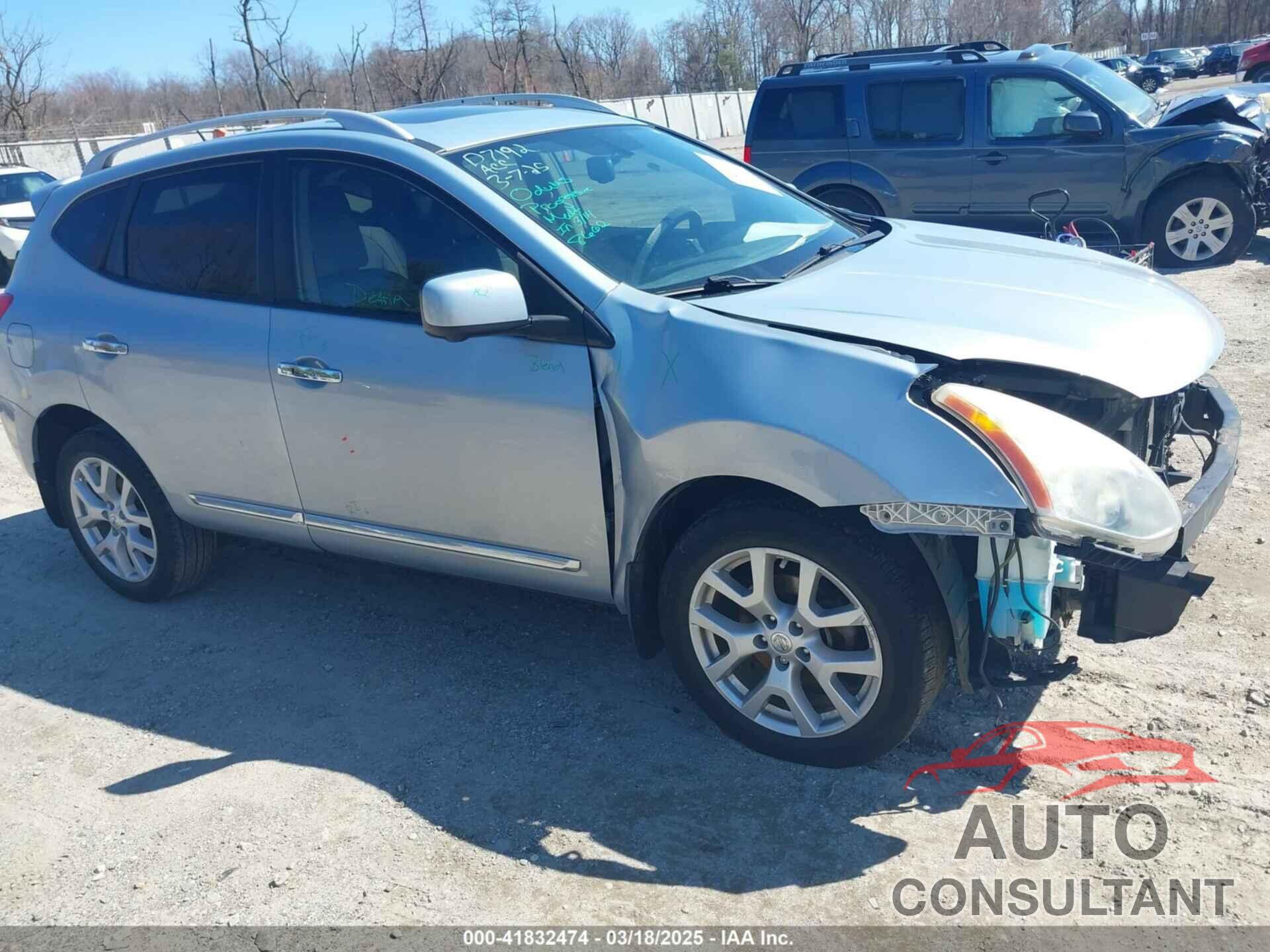NISSAN ROGUE 2013 - JN8AS5MV4DW120666