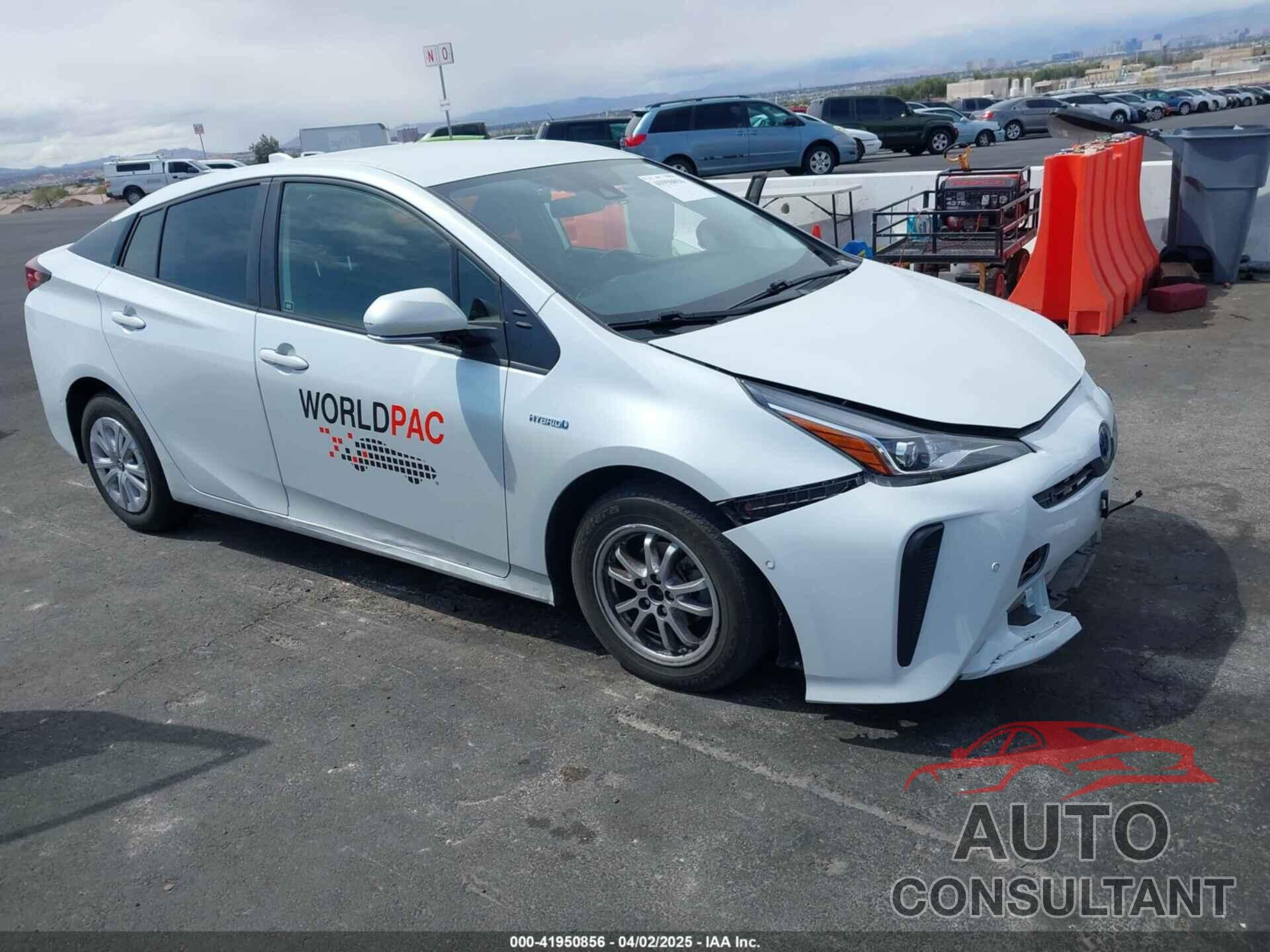 TOYOTA PRIUS 2021 - JTDKAMFU9M3133528