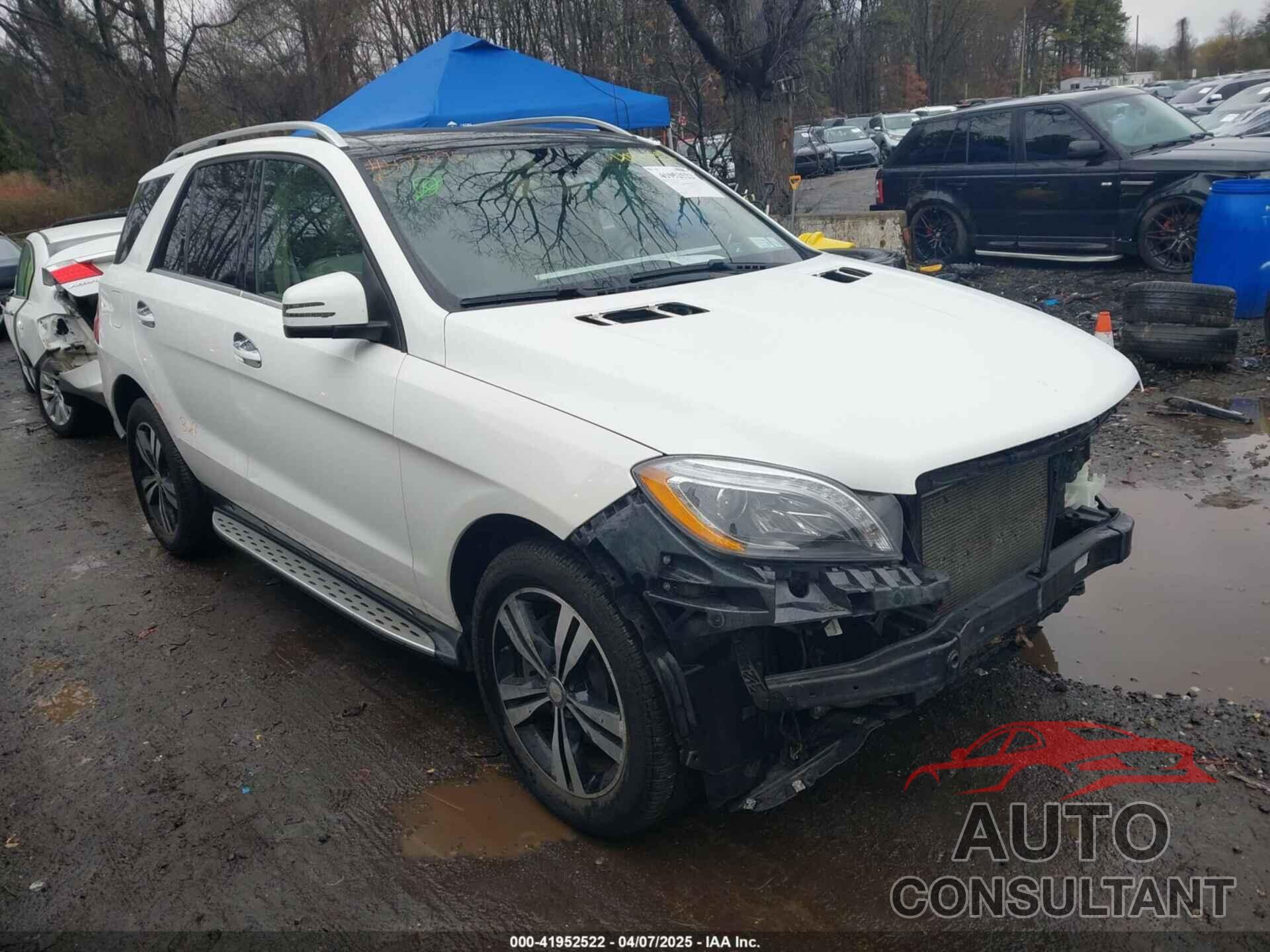 MERCEDES-BENZ ML 350 2014 - 4JGDA5HB6EA356645