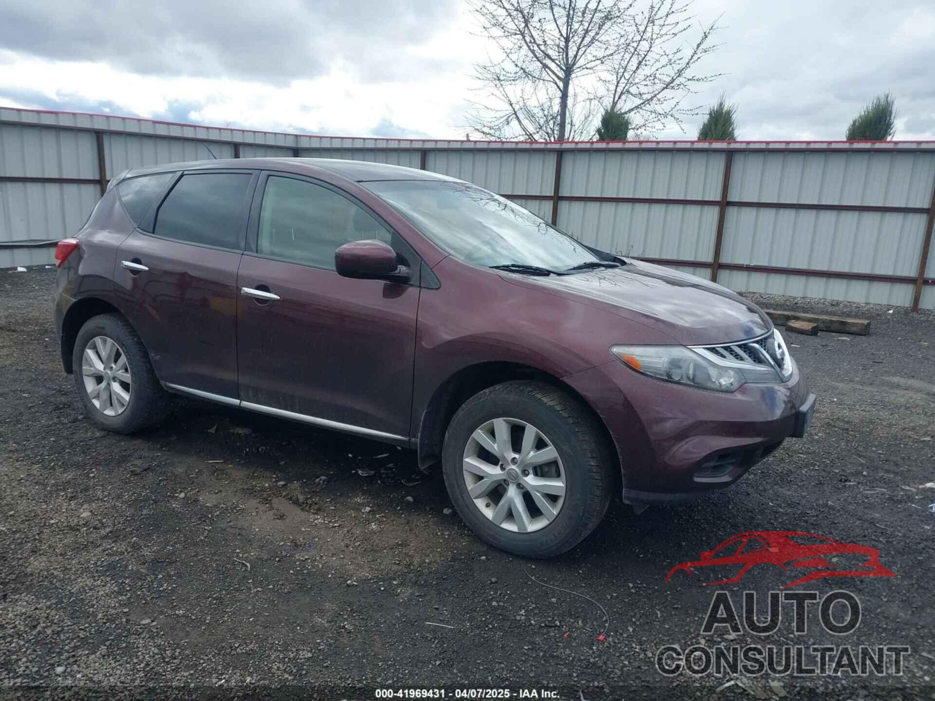 NISSAN MURANO 2014 - JN8AZ1MU4EW401508