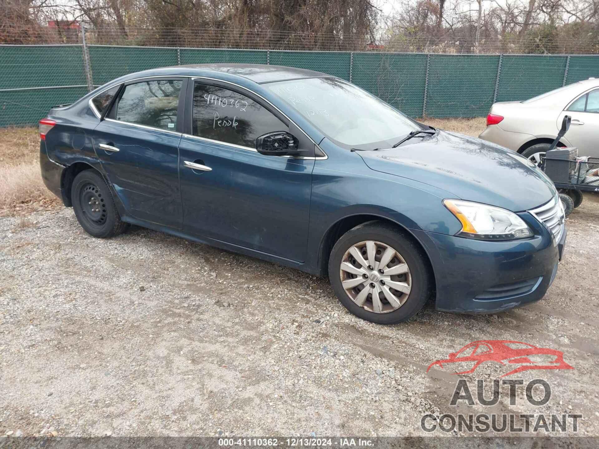 NISSAN SENTRA 2014 - 3N1AB7AP7EY304493