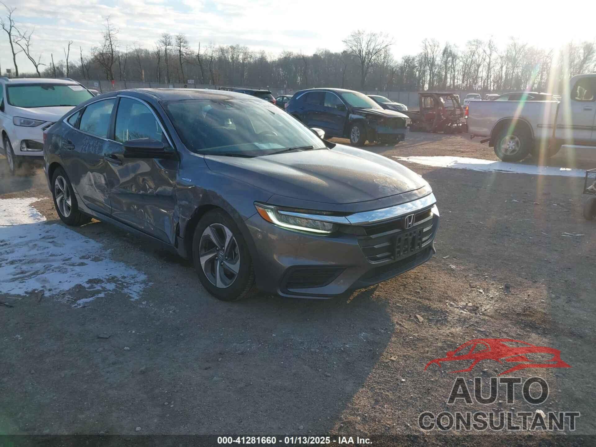 HONDA INSIGHT 2019 - 19XZE4F51KE033361