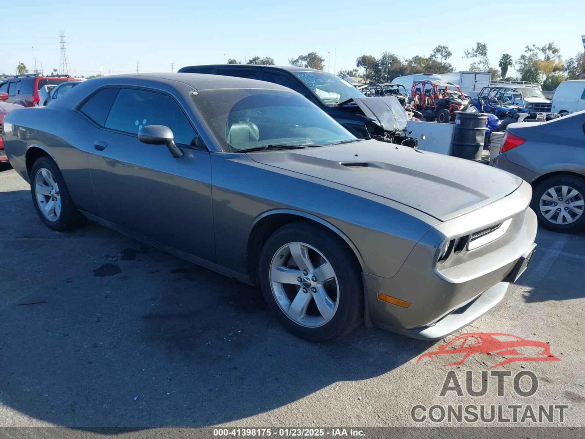 DODGE CHALLENGER 2012 - 2C3CDYAG7CH292309