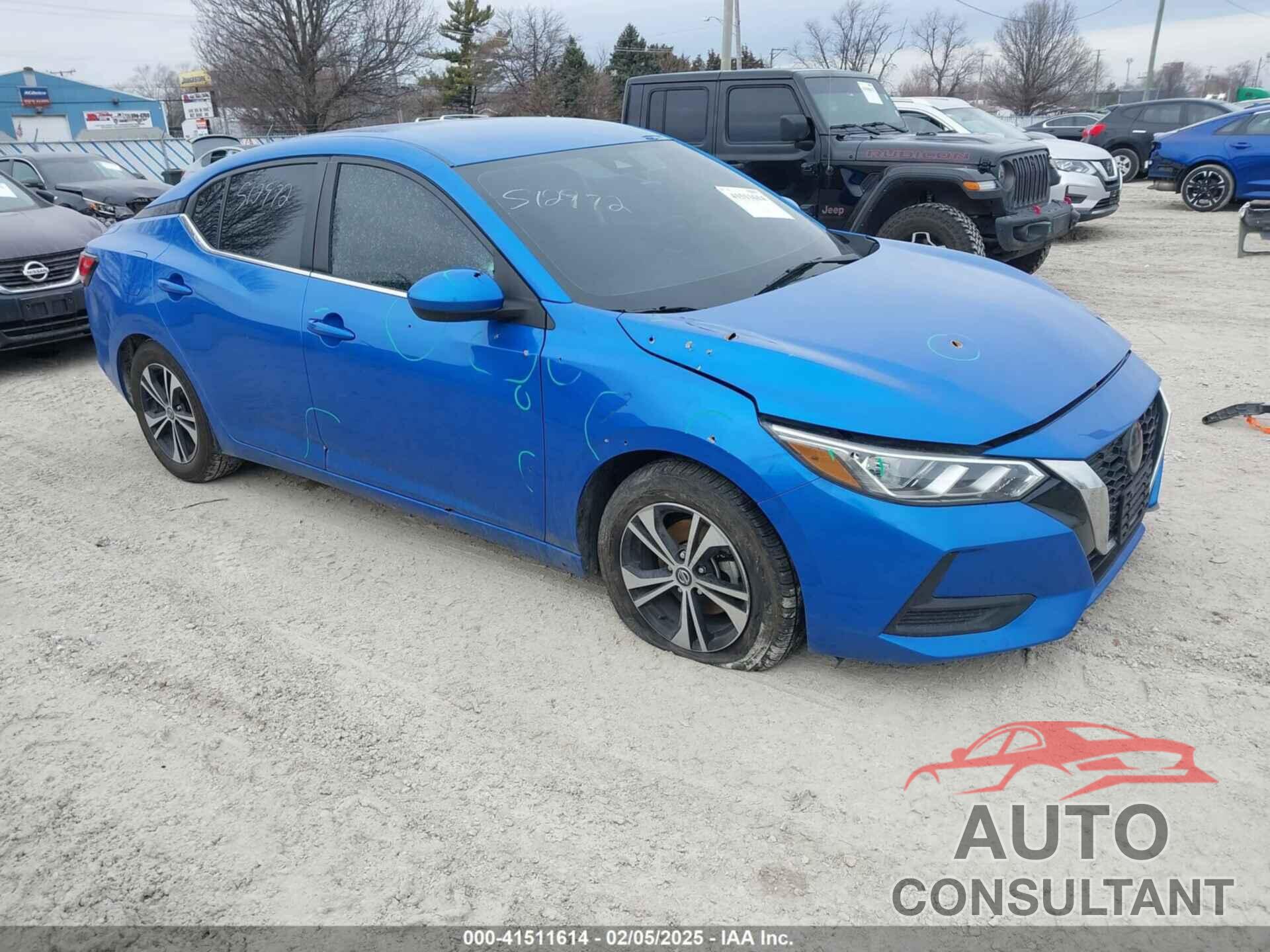 NISSAN SENTRA 2021 - 3N1AB8CV3MY235916