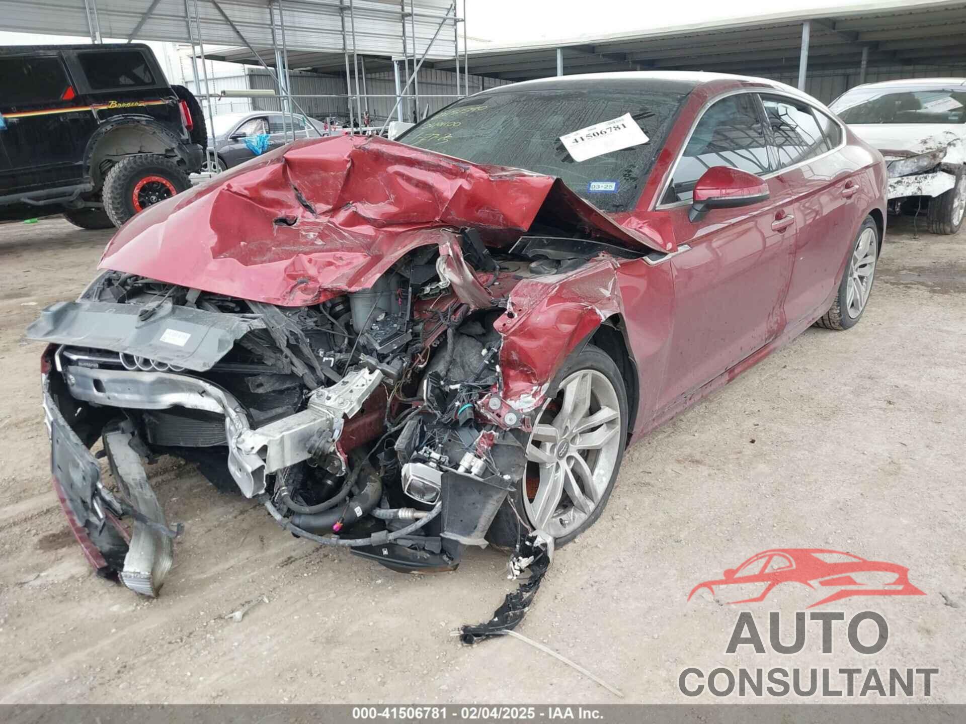 AUDI A5 2019 - WAUANCF5XKA049100