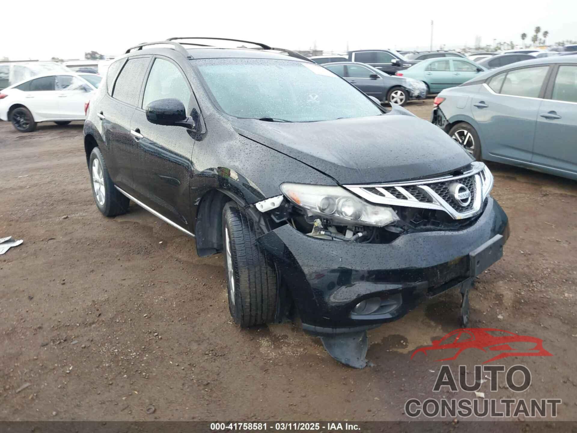 NISSAN MURANO 2014 - JN8AZ1MU3EW411267