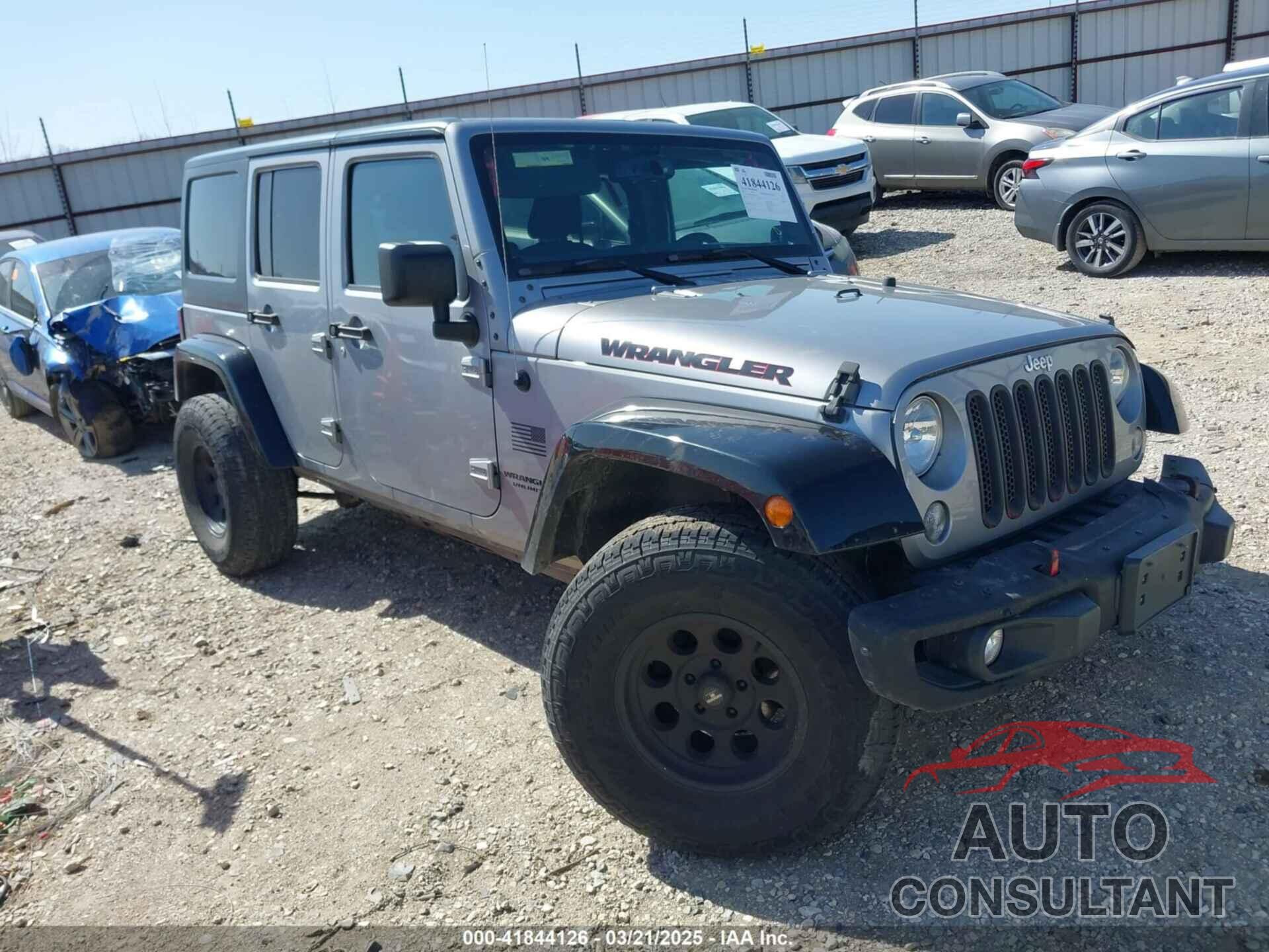 JEEP WRANGLER UNLIMITED 2015 - 1C4BJWDG0FL745533
