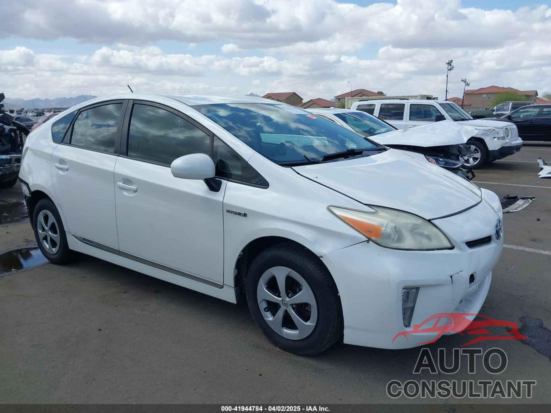 TOYOTA PRIUS 2013 - JTDKN3DU2D5655729