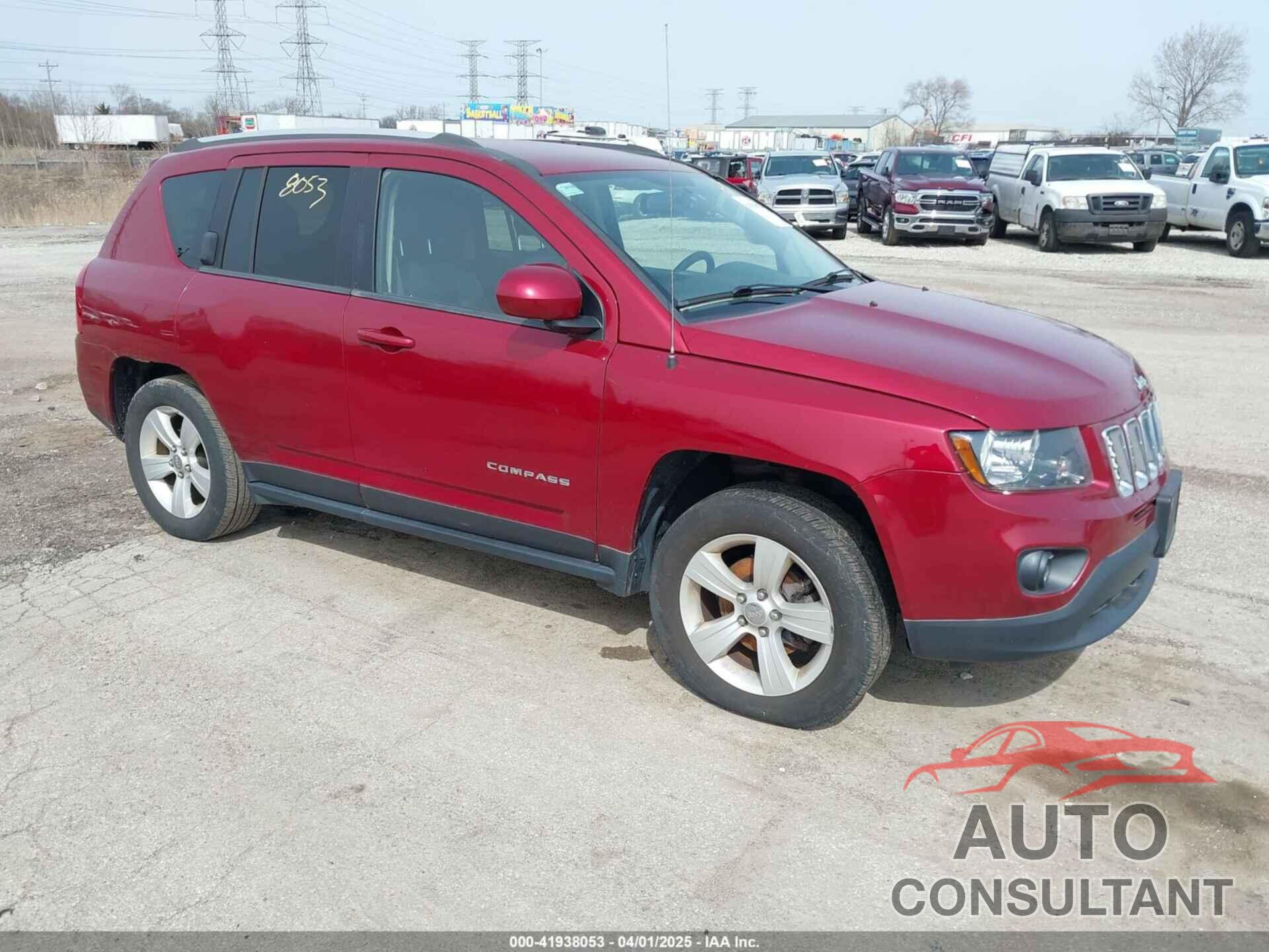 JEEP COMPASS 2017 - 1C4NJDEB4HD191432