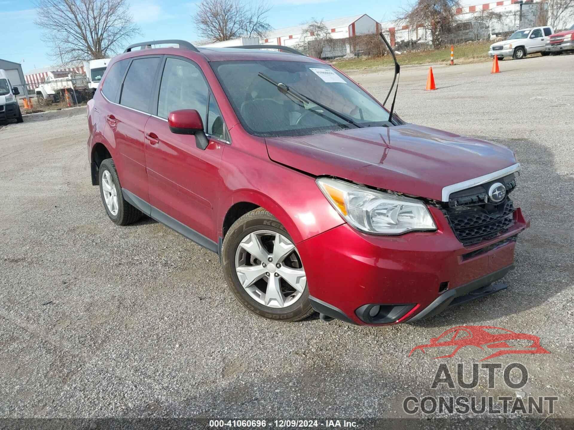 SUBARU FORESTER 2016 - JF2SJAHC1GH473462