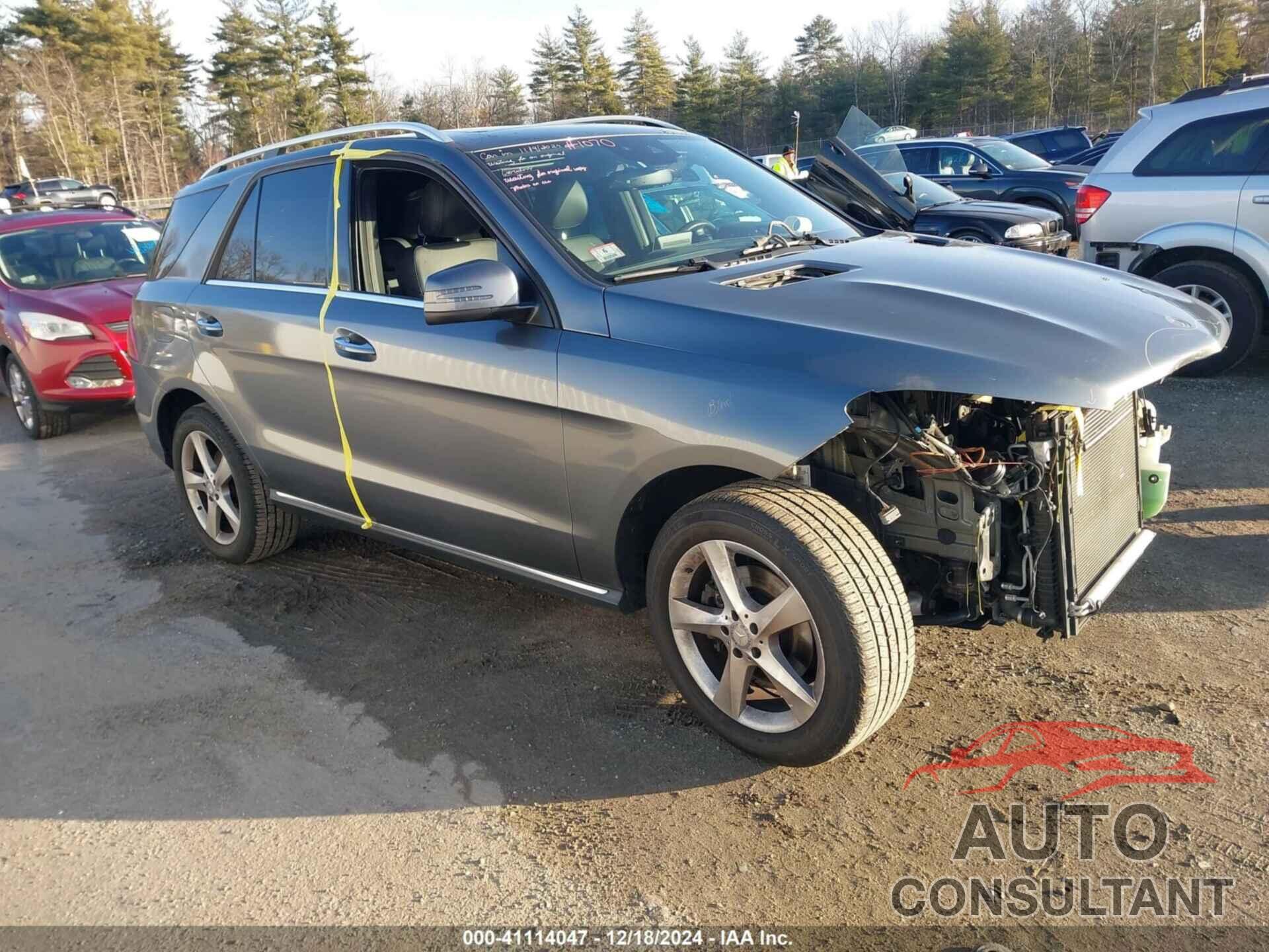MERCEDES-BENZ GLE 350 2017 - 4JGDA5HB1HA855308