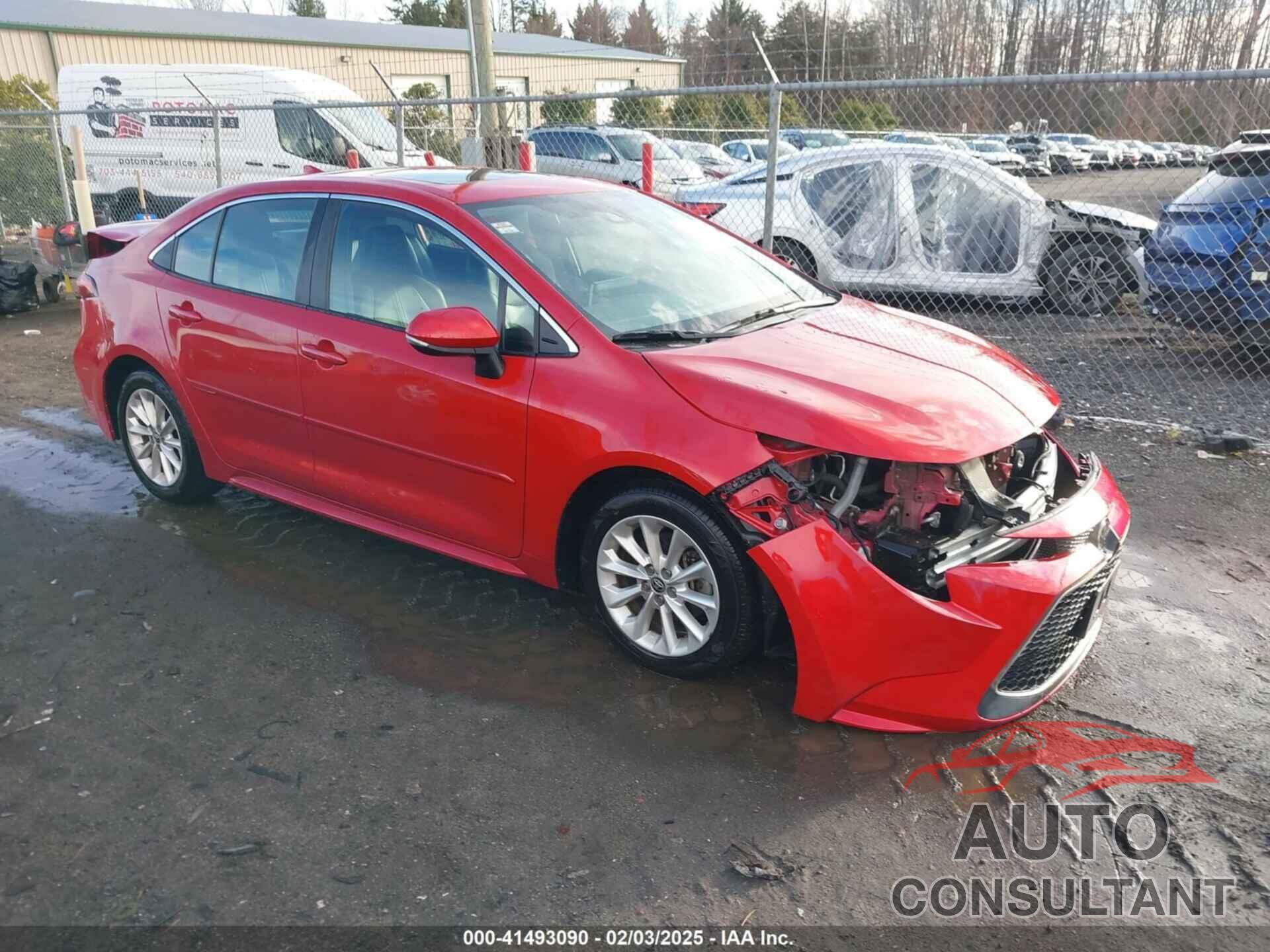 TOYOTA COROLLA 2021 - 5YFFPMAE9MP194966