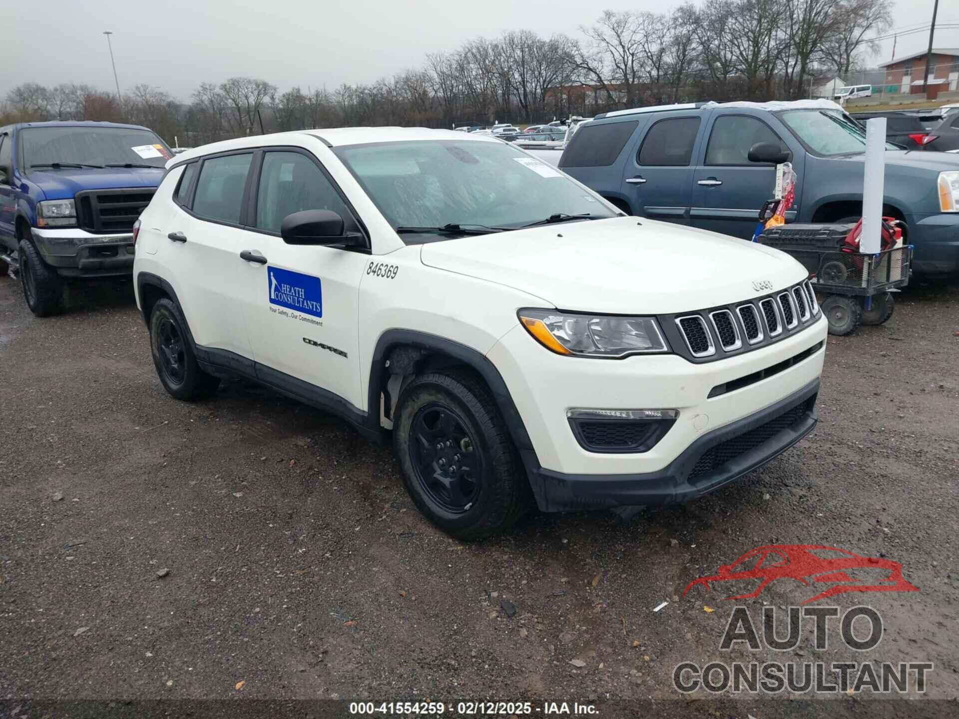 JEEP COMPASS 2018 - 3C4NJCABXJT263332