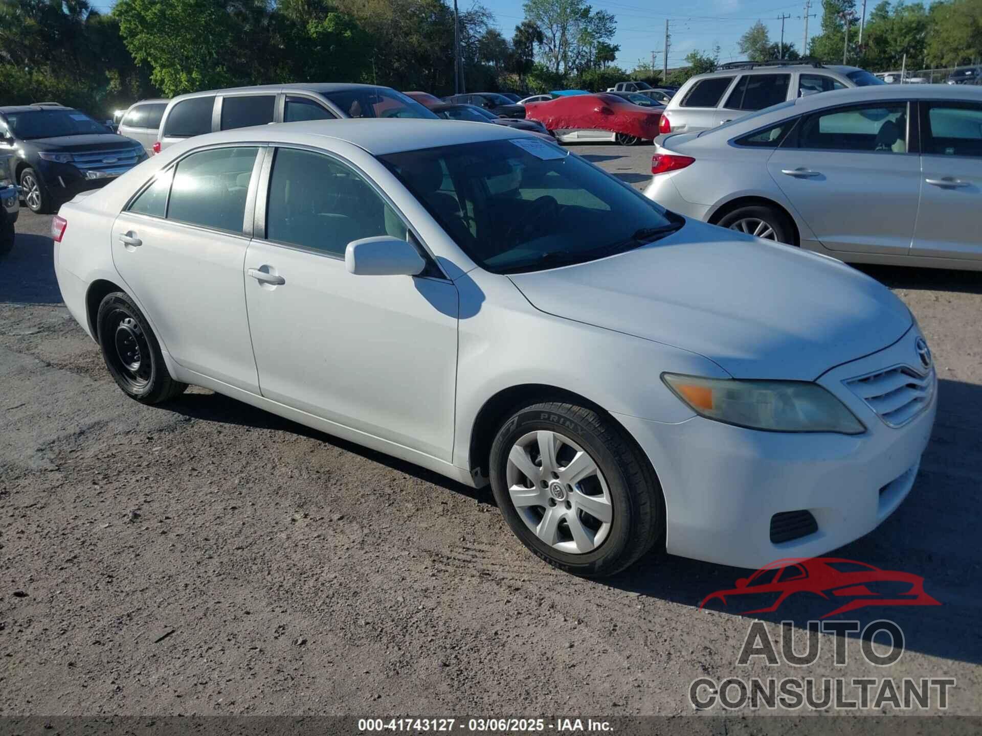 TOYOTA CAMRY 2010 - 4T1BF3EK4AU568857
