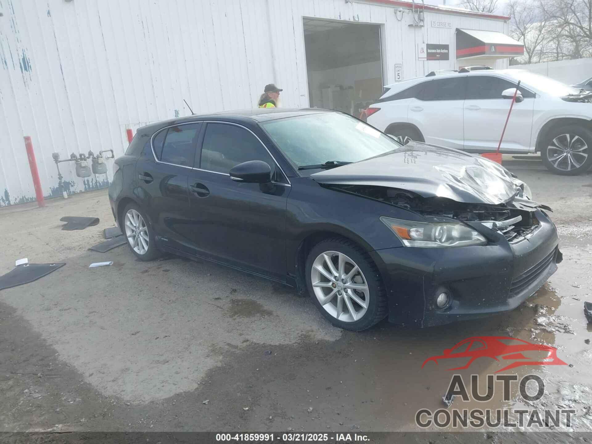 LEXUS CT 200H 2013 - JTHKD5BH2D2131534