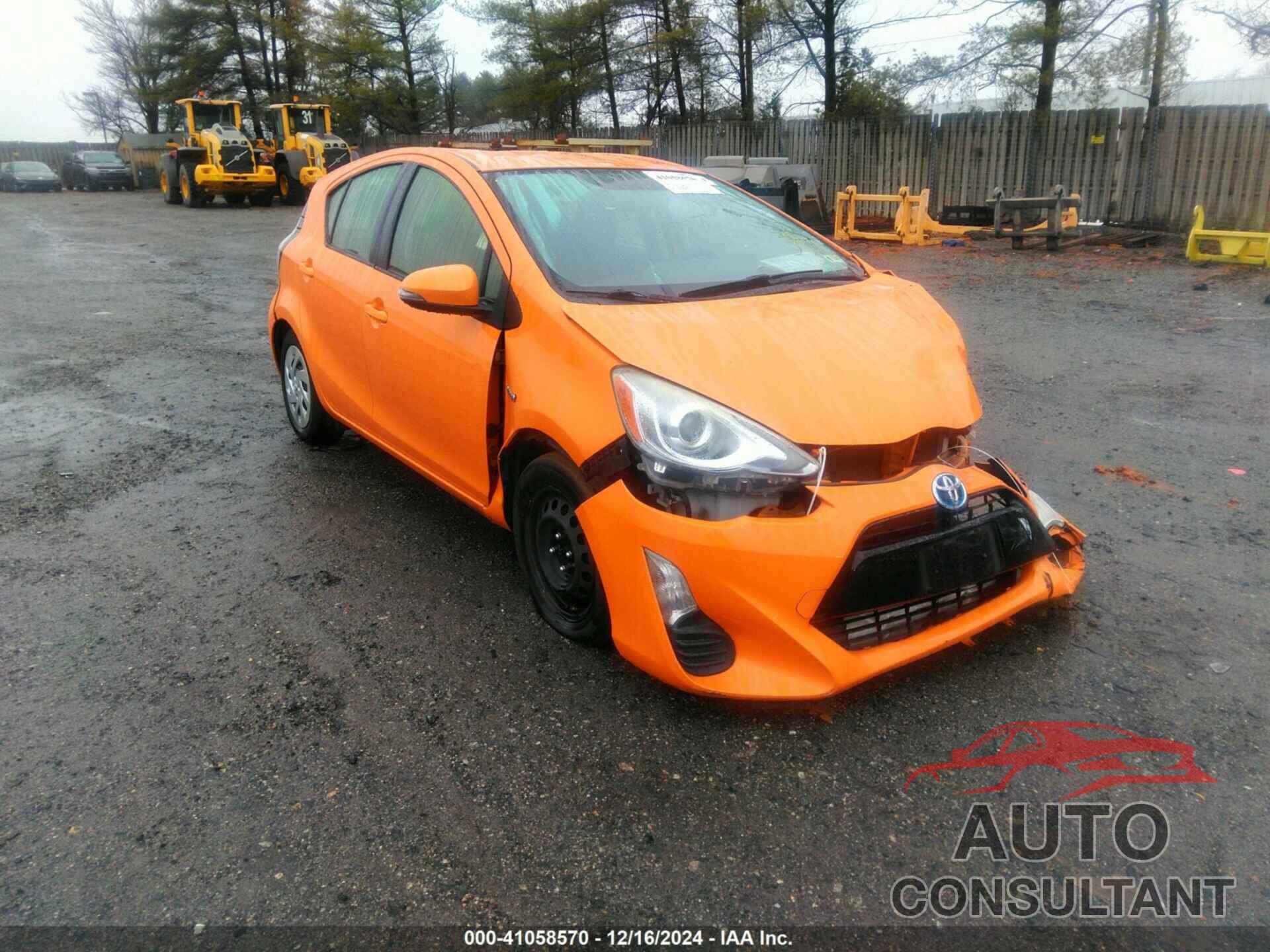TOYOTA PRIUS C 2016 - JTDKDTB32G1121476