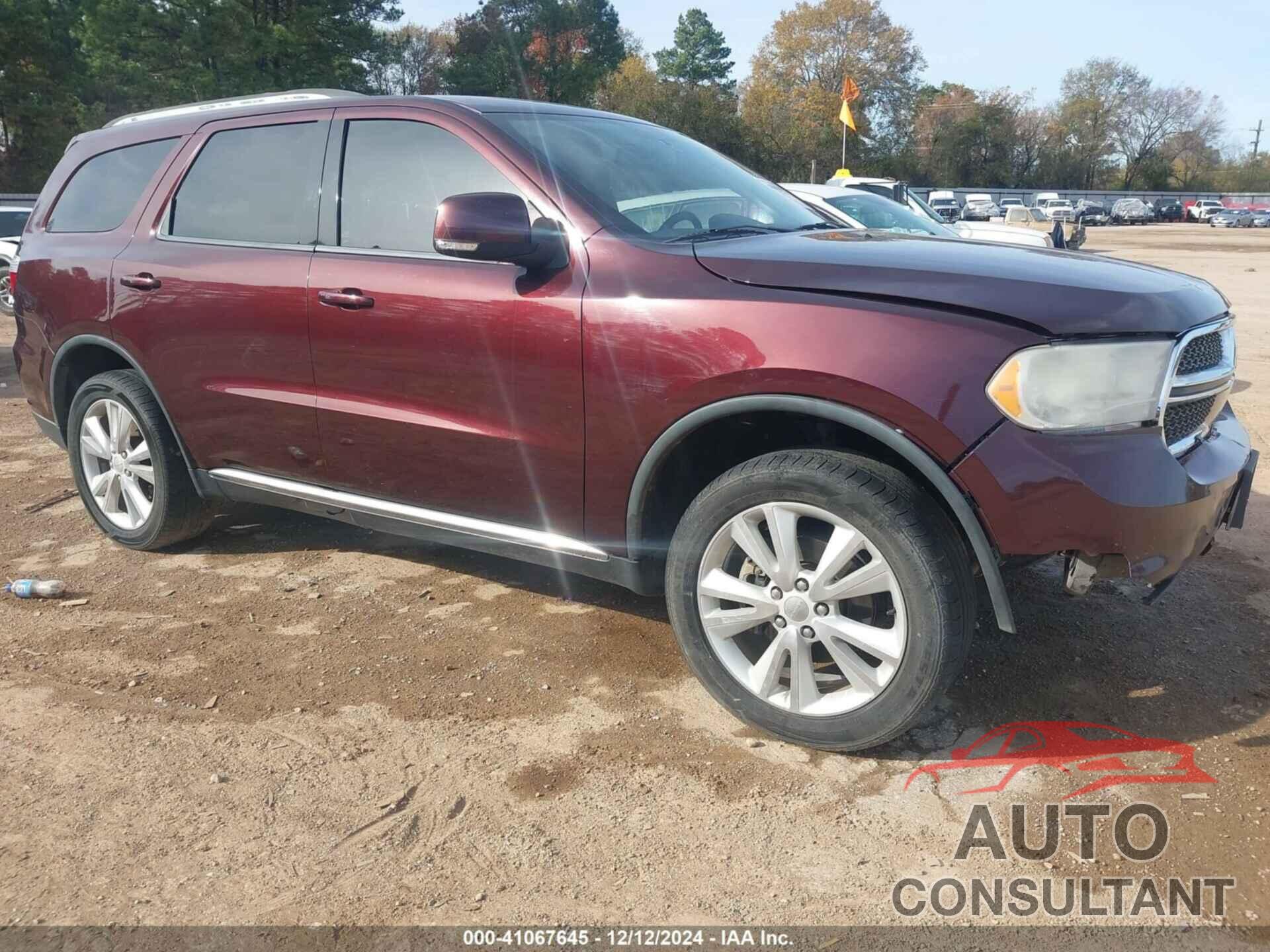 DODGE DURANGO 2012 - 1C4RDHDG3CC320028