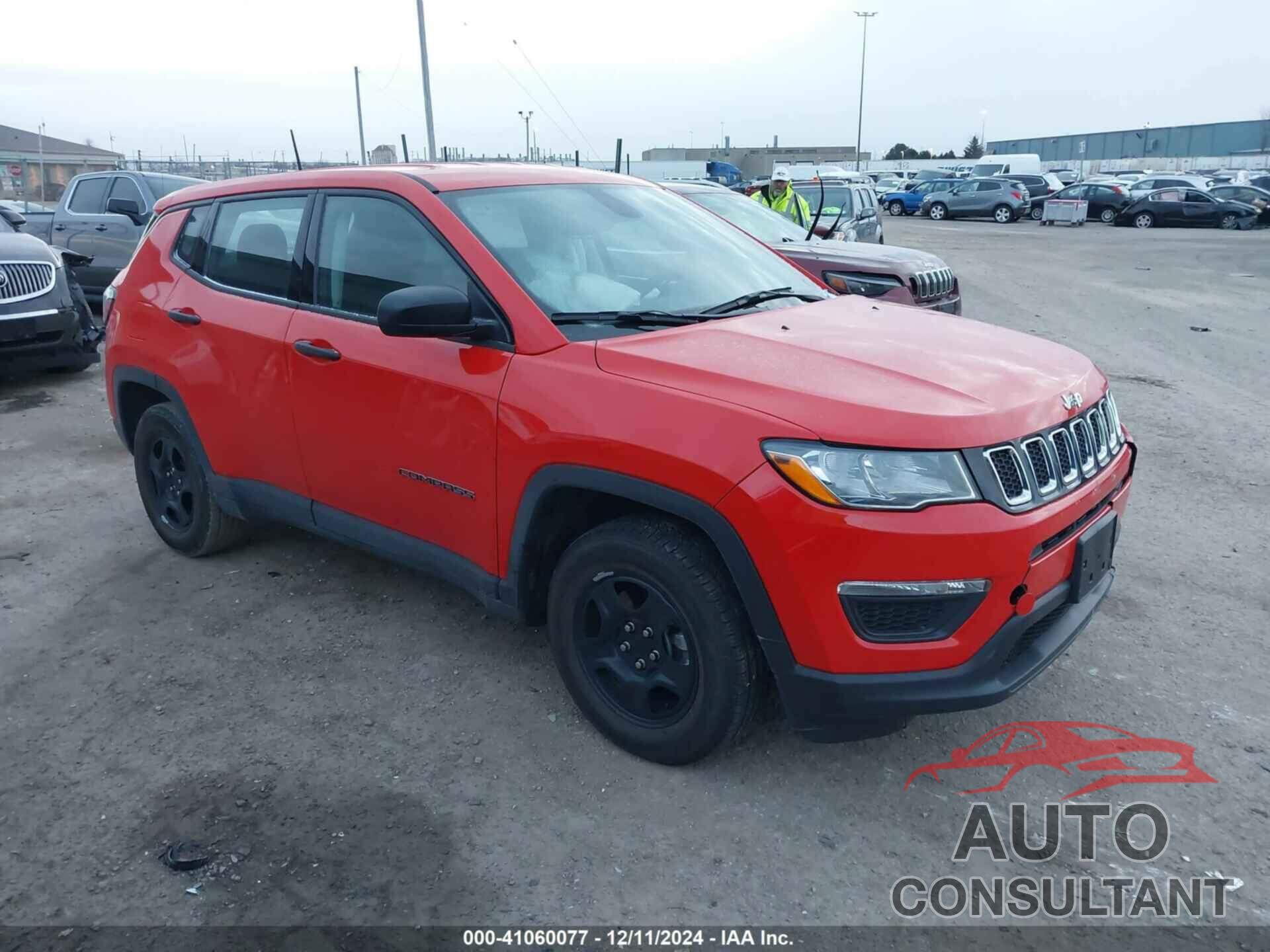 JEEP NEW COMPASS 2017 - 3C4NJCAB7HT647529