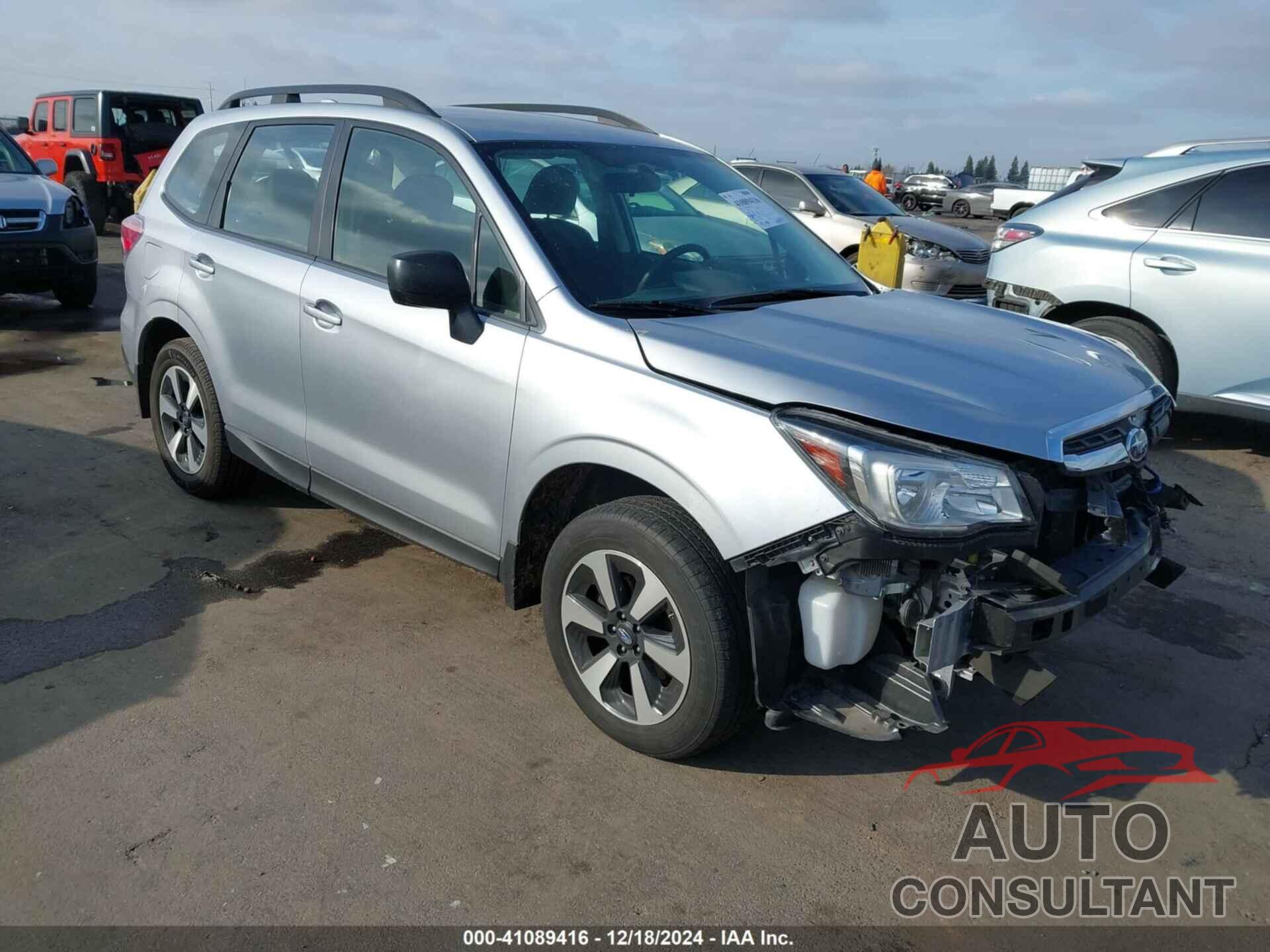 SUBARU FORESTER 2017 - JF2SJABC0HH487489