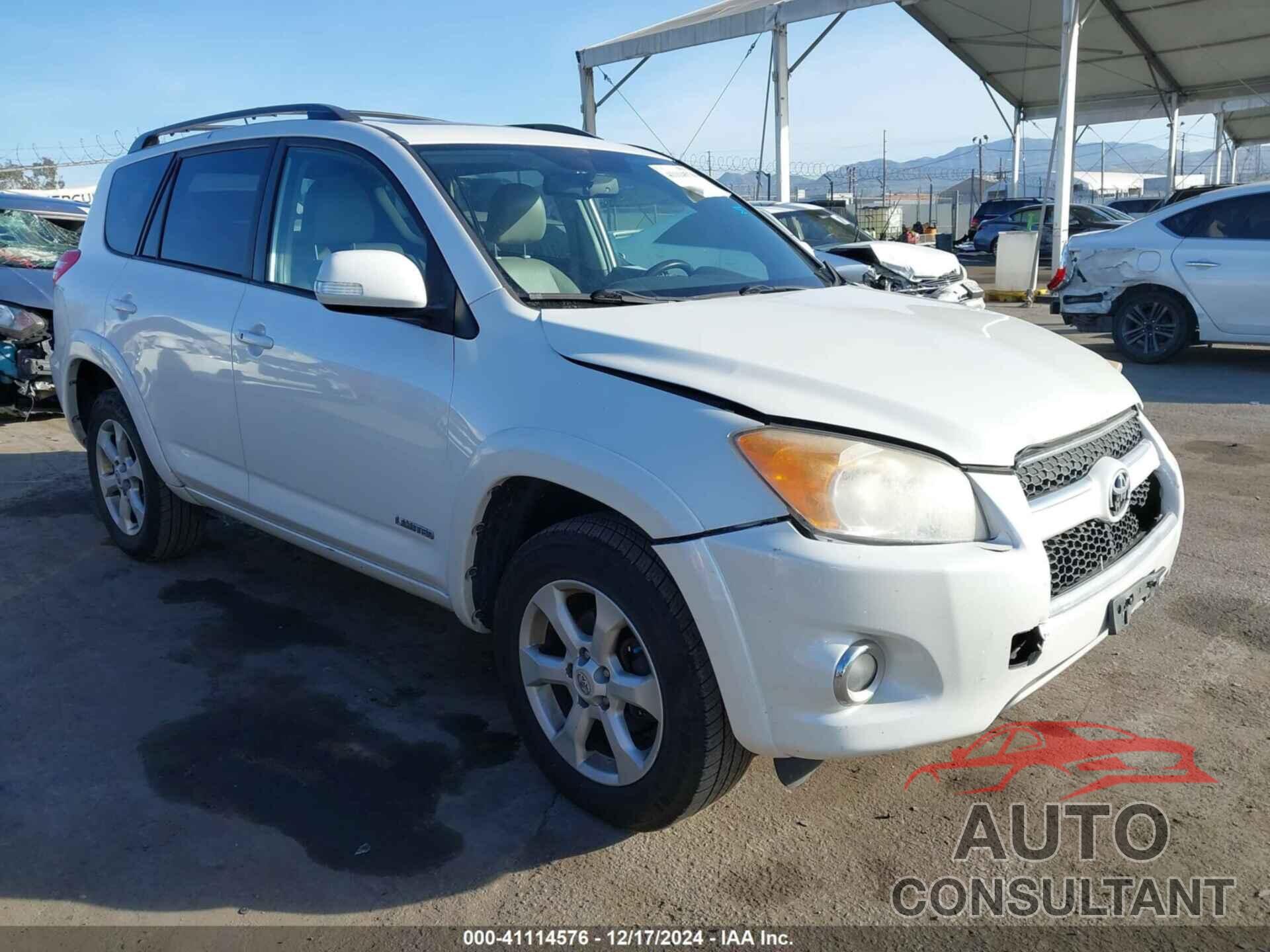 TOYOTA RAV4 2011 - 2T3YK4DV7BW009769