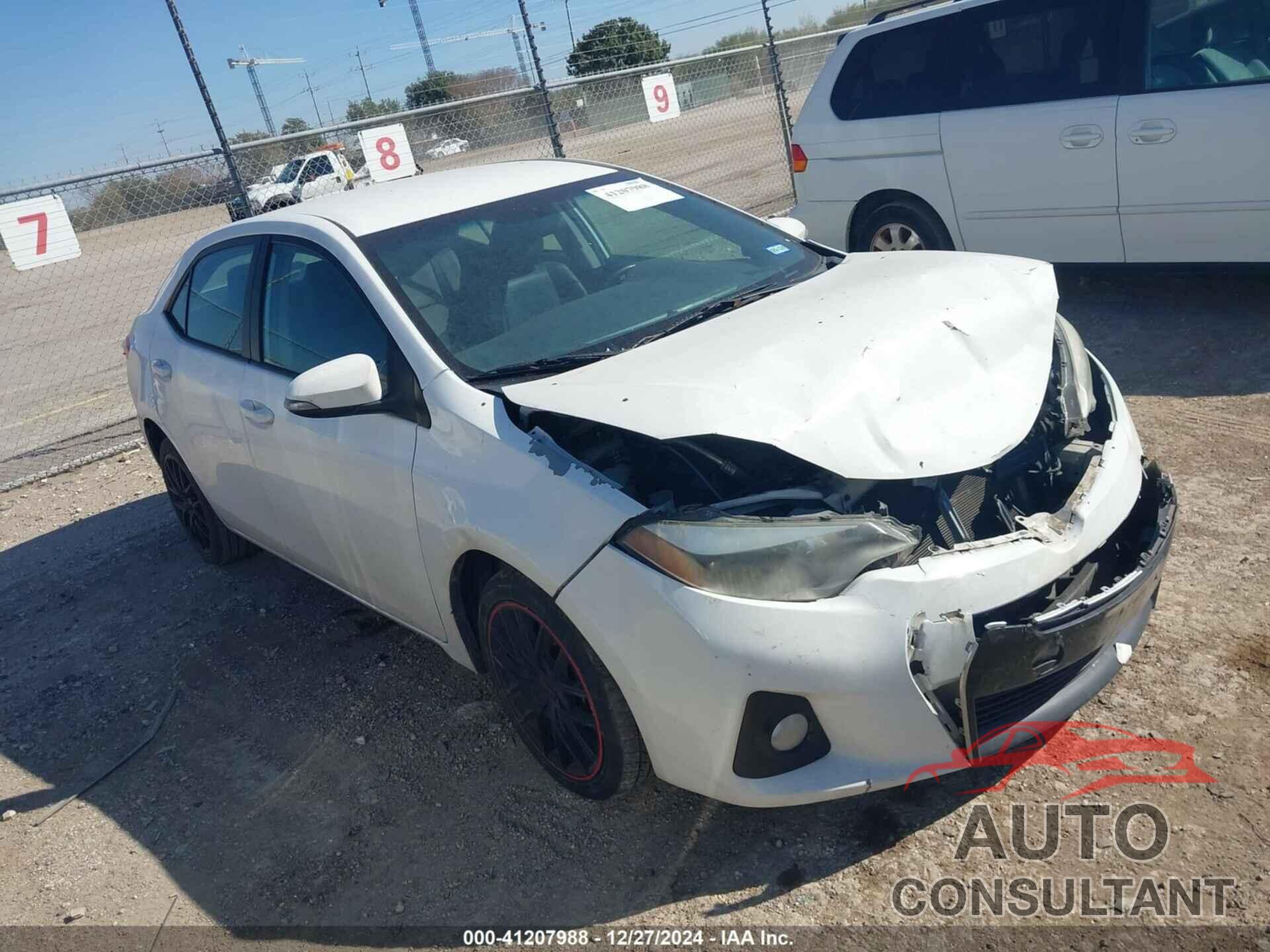 TOYOTA COROLLA 2016 - 5YFBURHE3GP512532