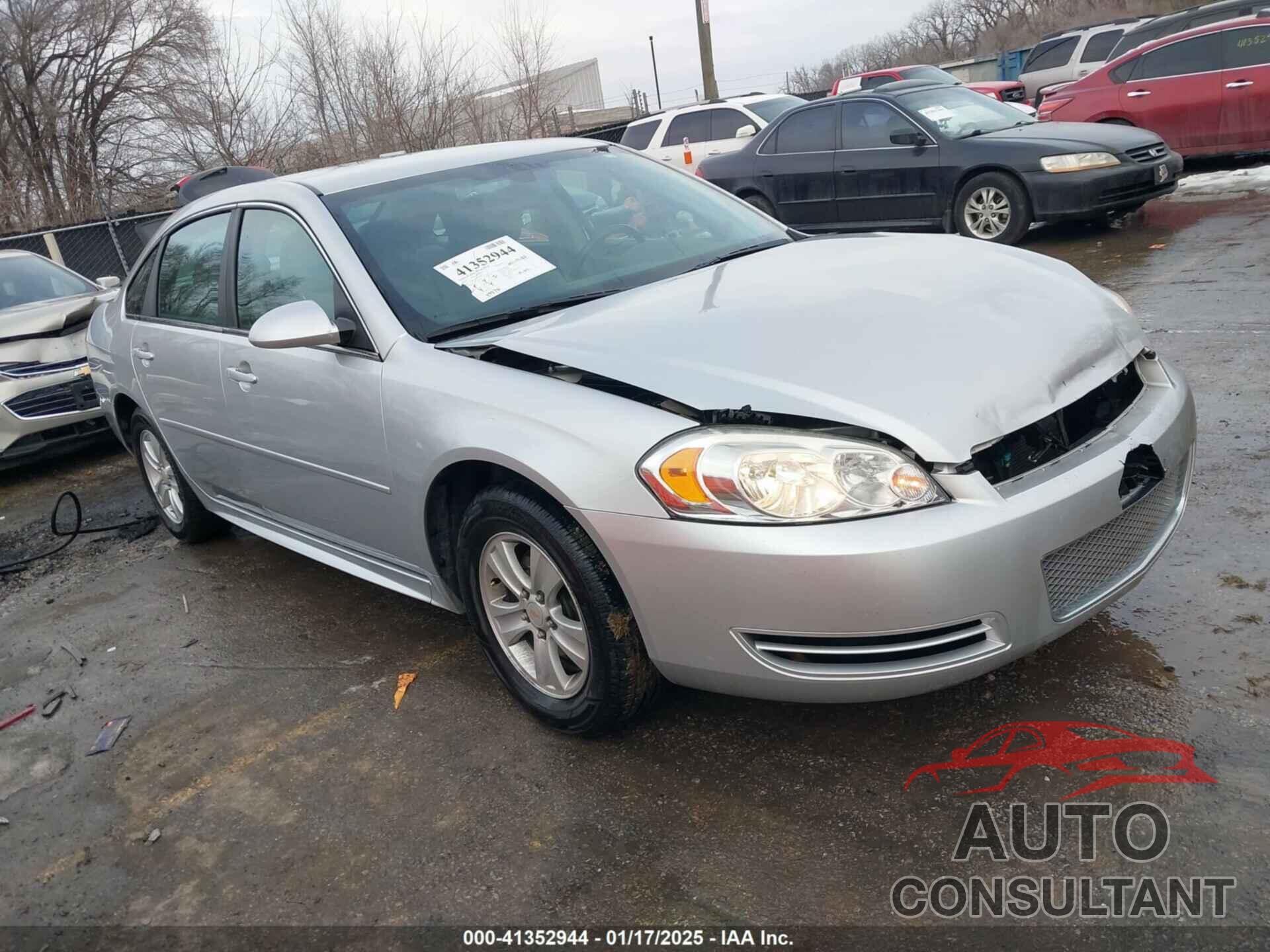 CHEVROLET IMPALA 2013 - 2G1WF5E36D1116394