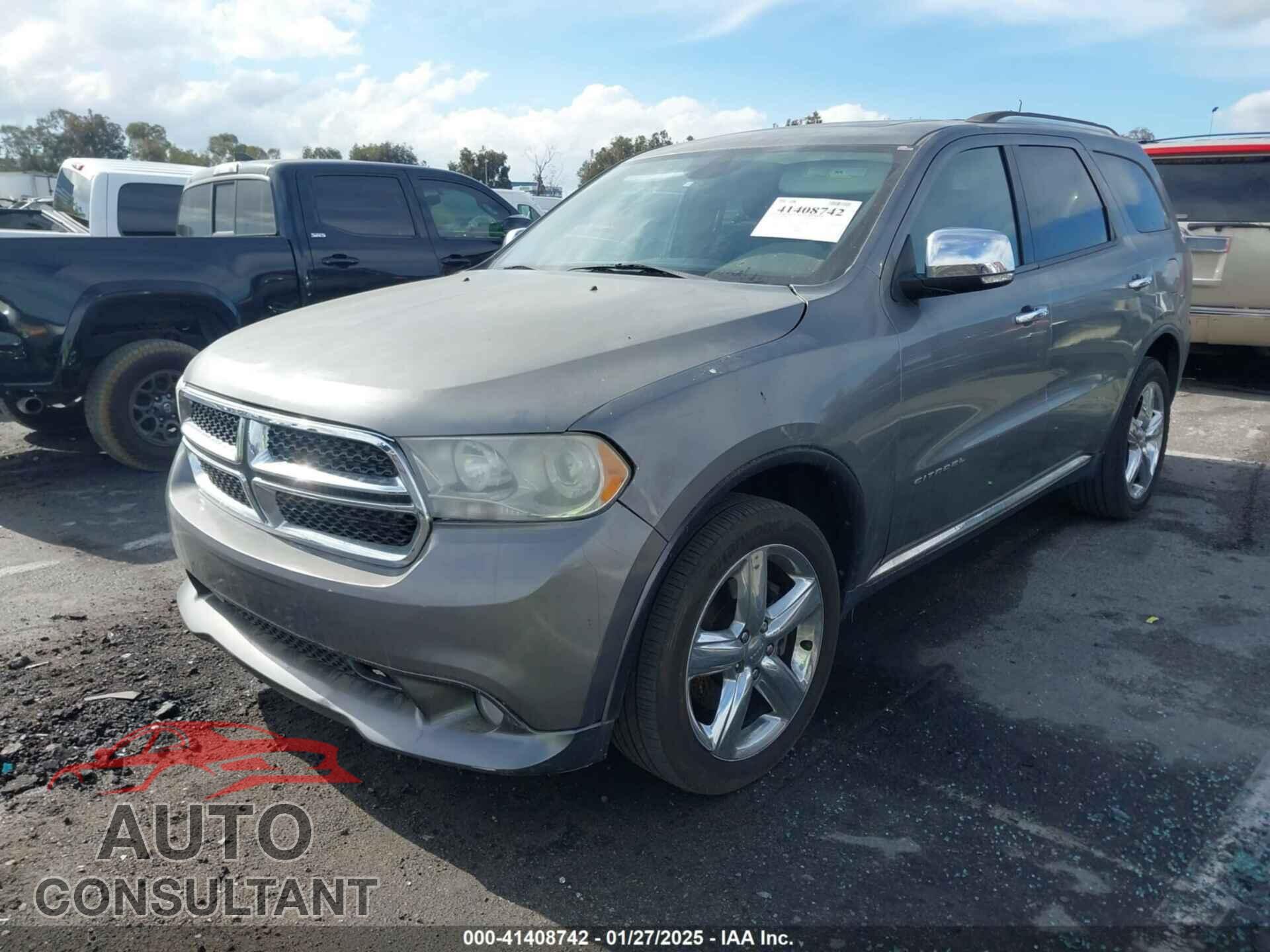 DODGE DURANGO 2012 - 1C4RDHEGXCC336158
