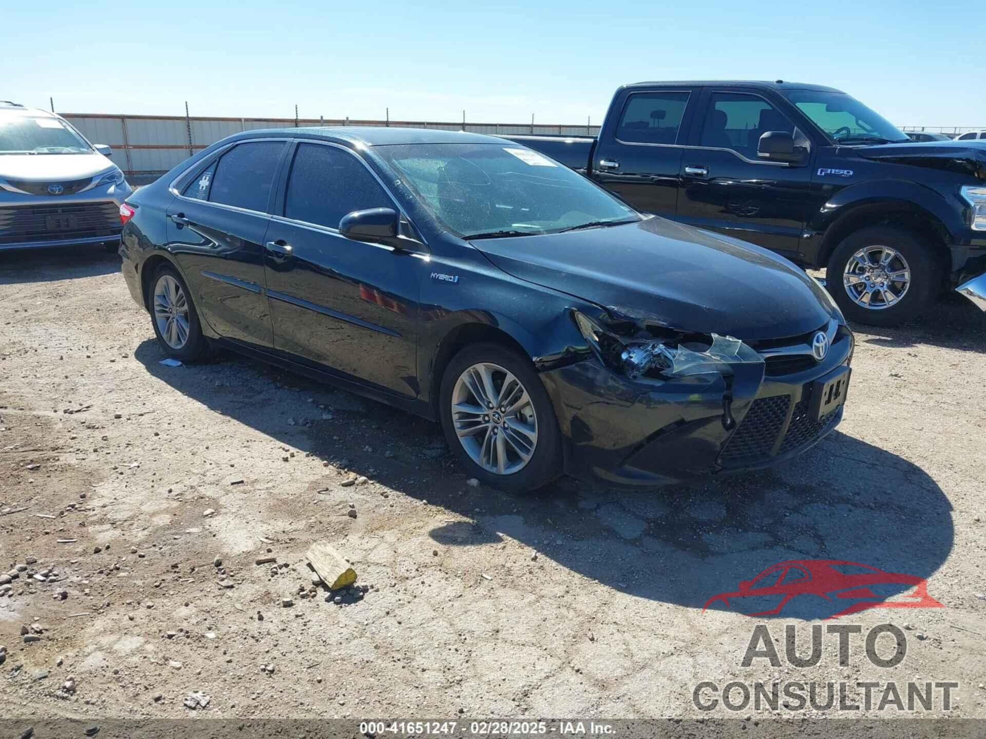 TOYOTA CAMRY HYBRID 2015 - 4T1BD1FK7FU163026